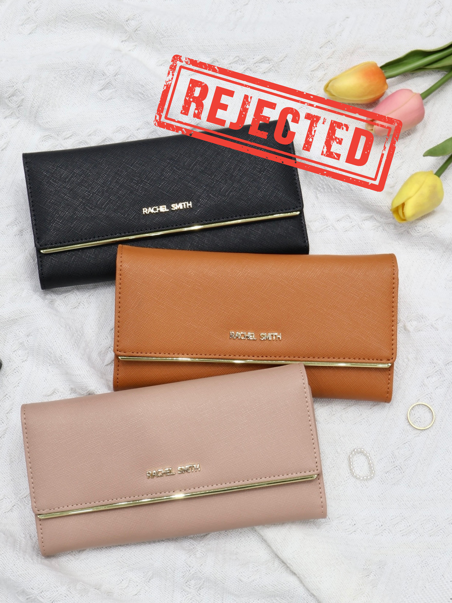 (Rejected Sales) Rachel Smith Classic Long Wallet