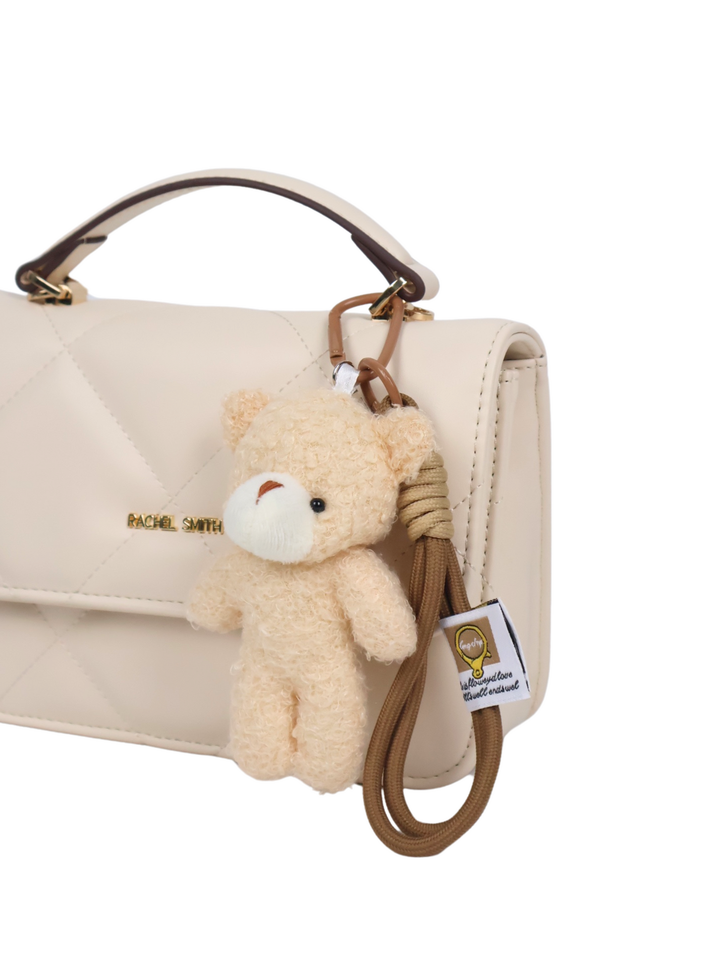 RS Bare Teddy Bear Bag Charm