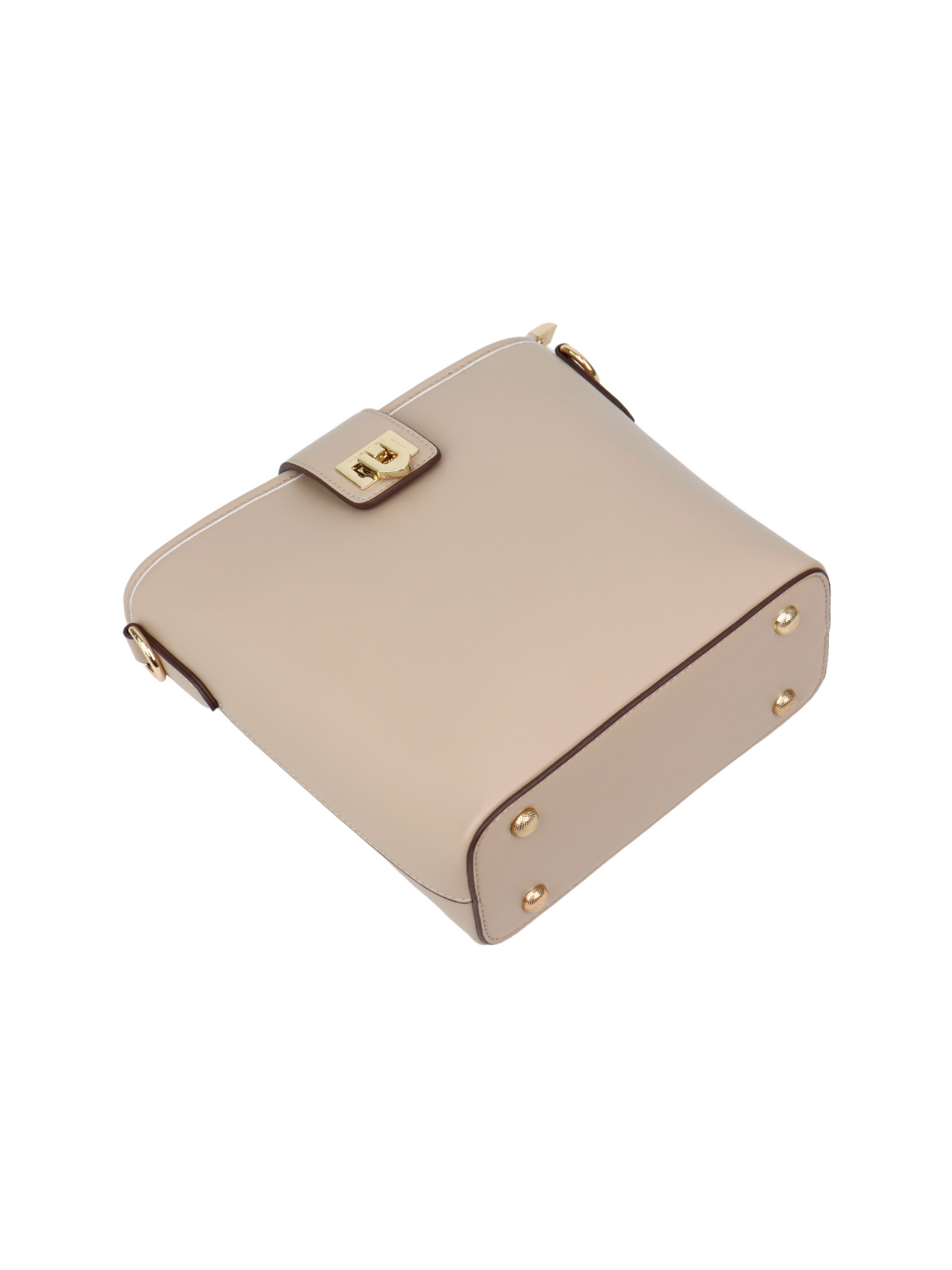 Molly Push-Lock Bucket Bag