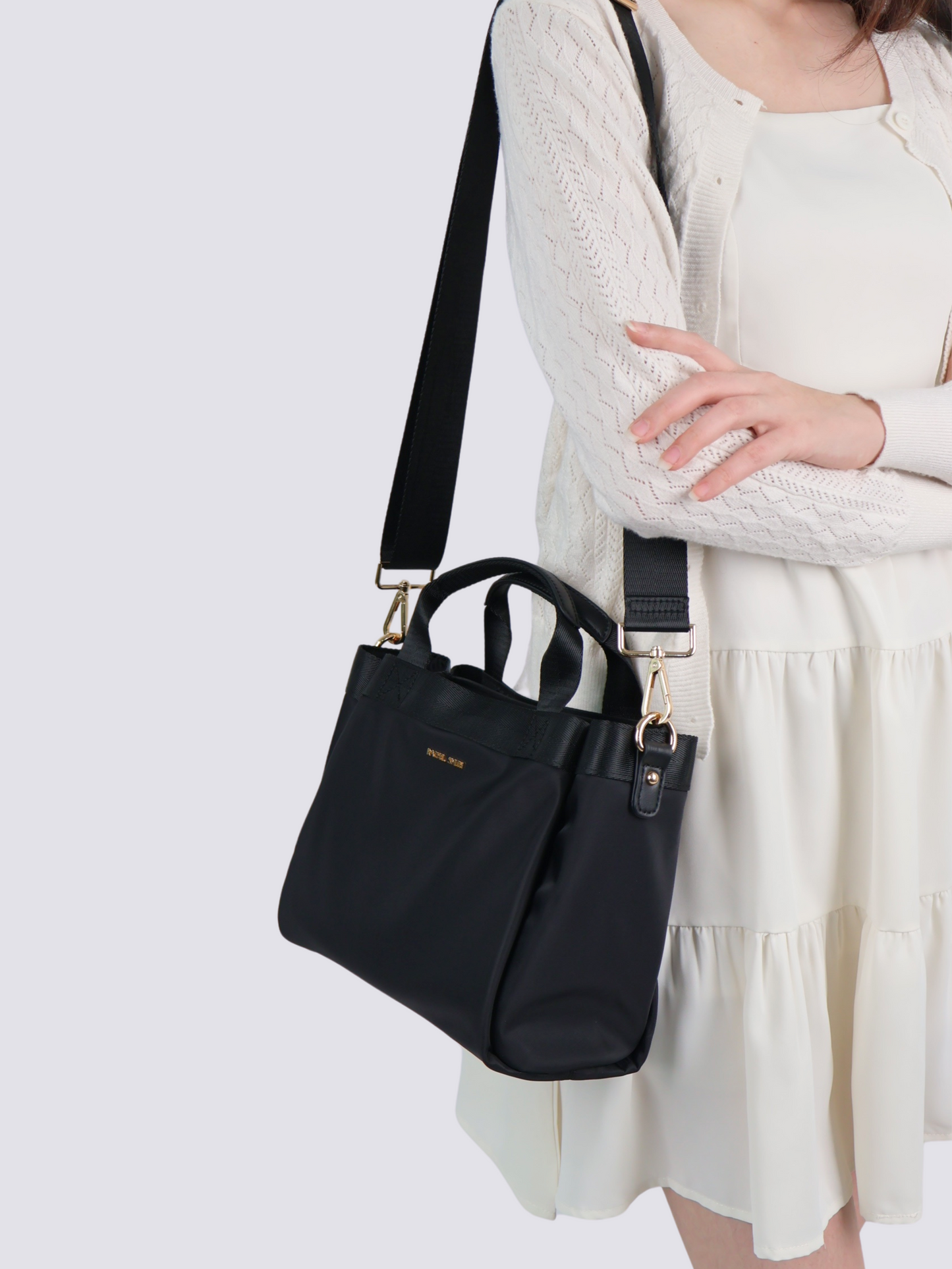 Denise Nylon Multi-Purpose Tote Bag