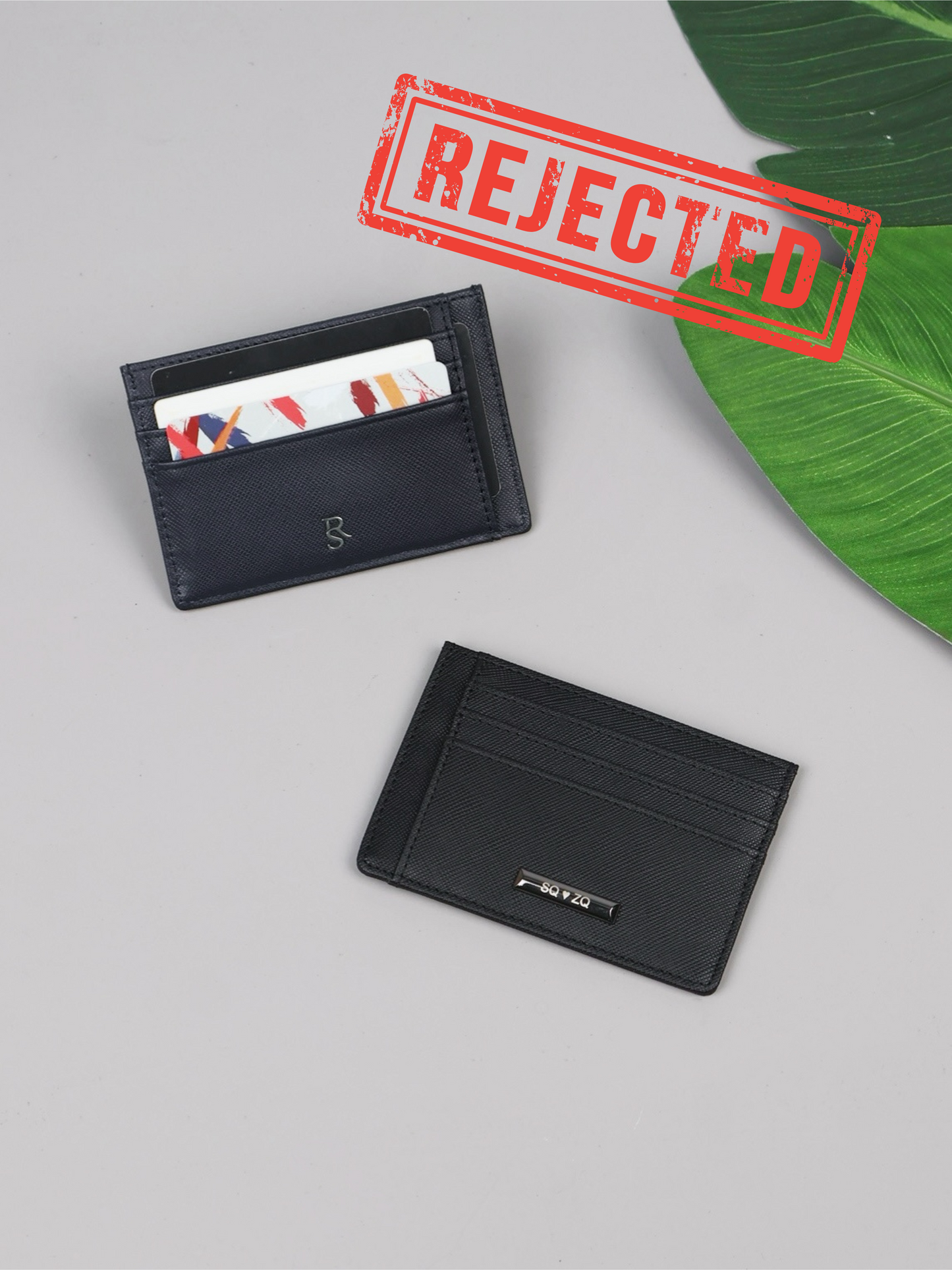 (Rejected Sales) Ivan Genuine Leather Card Holder