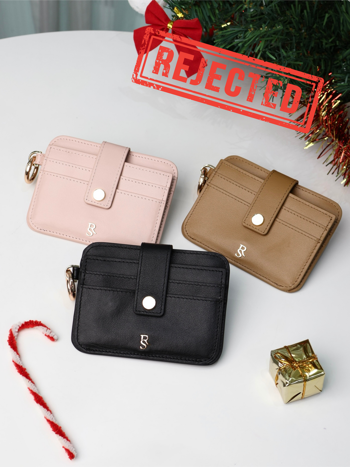 (Rejected Sales) Kiki Snap Button Card Holder