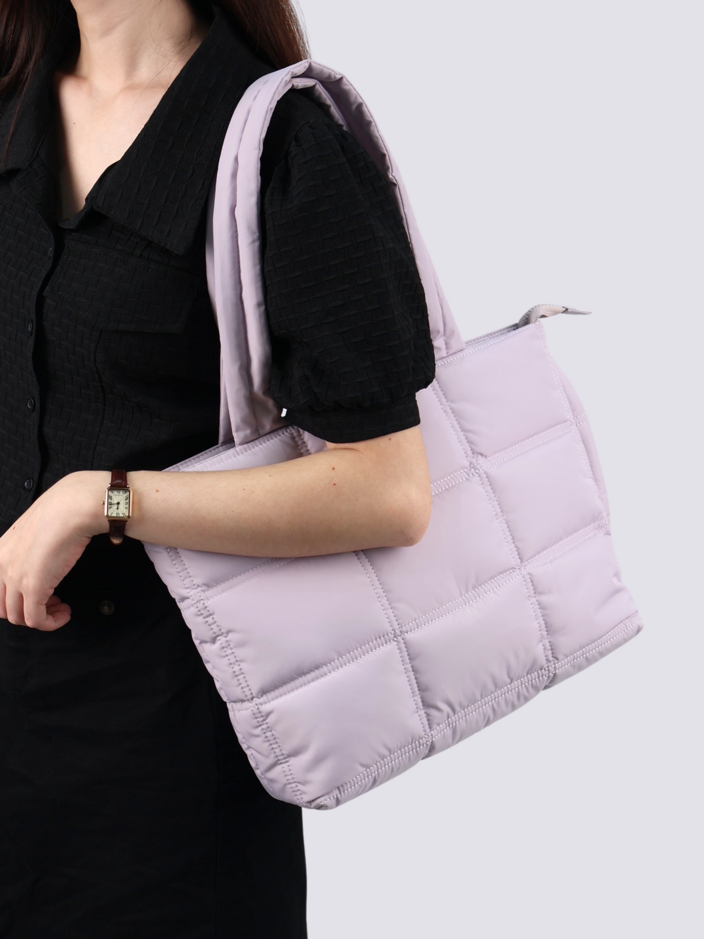 Millie Puffer Tote Bag
