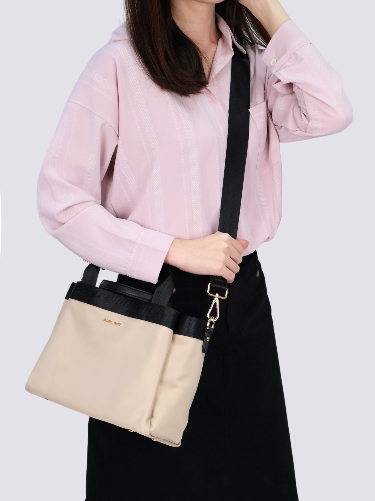 Denise Nylon Multi-Purpose Tote Bag