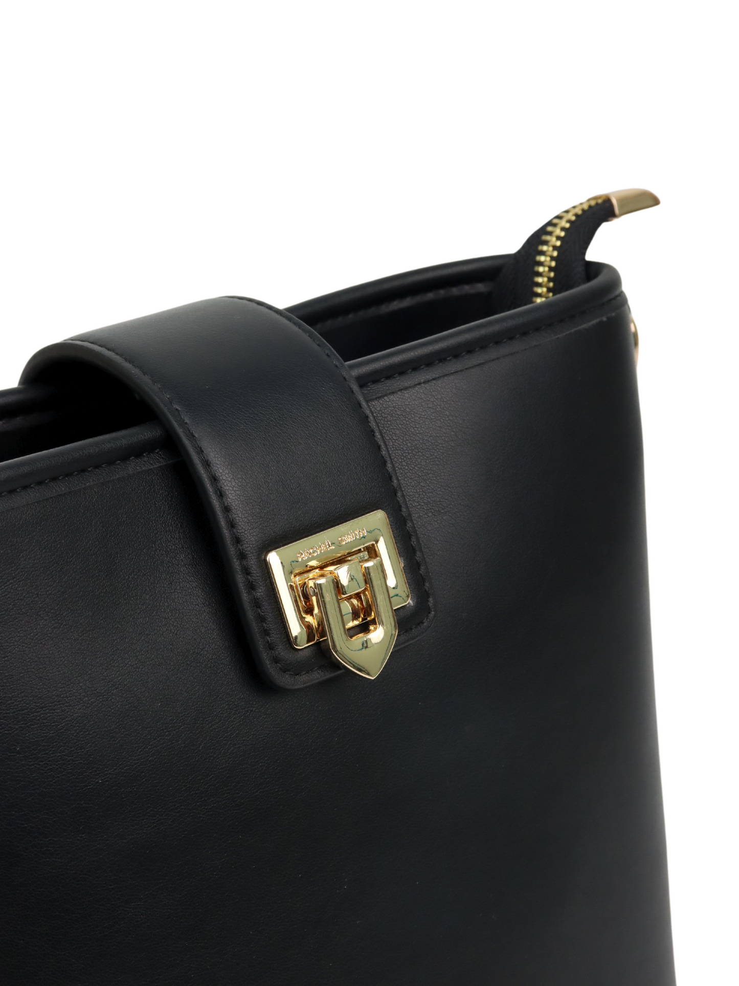 Molly Push-Lock Bucket Bag