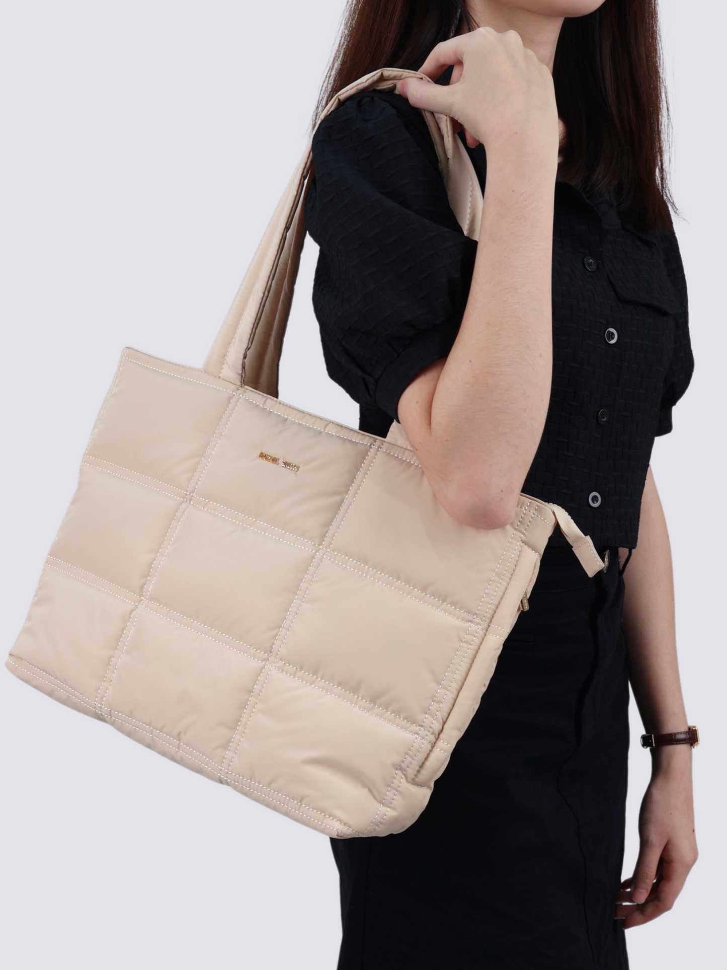 Millie Puffer Tote Bag