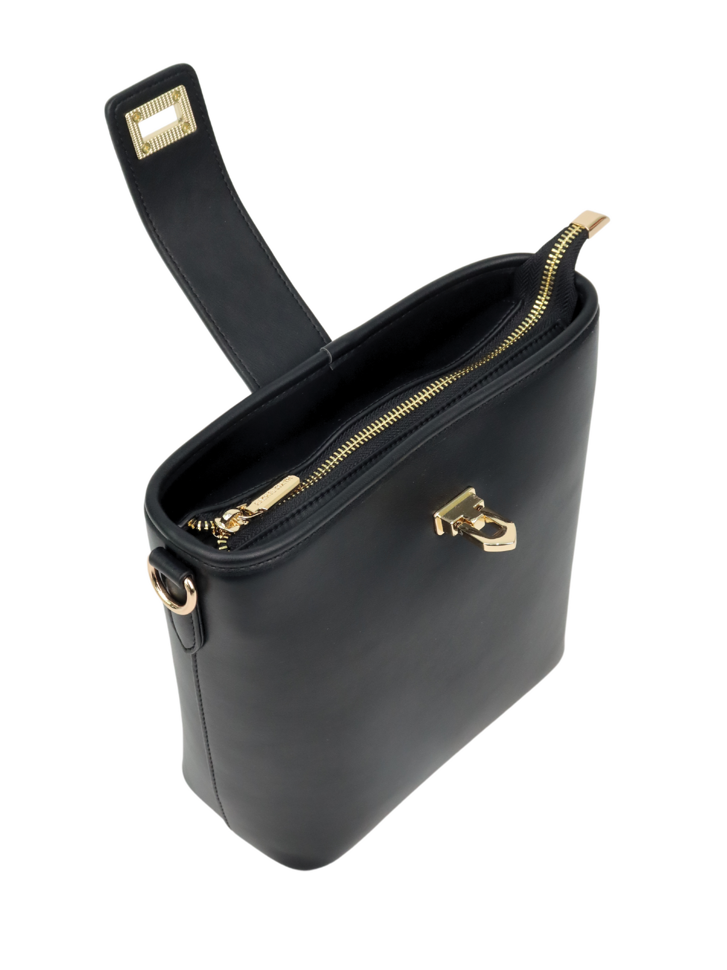 Molly Push-Lock Bucket Bag