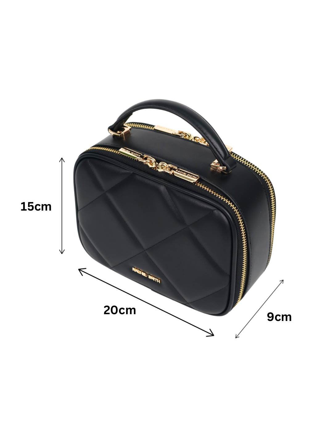 Hebe Quilted Boxy Crossbody Bag