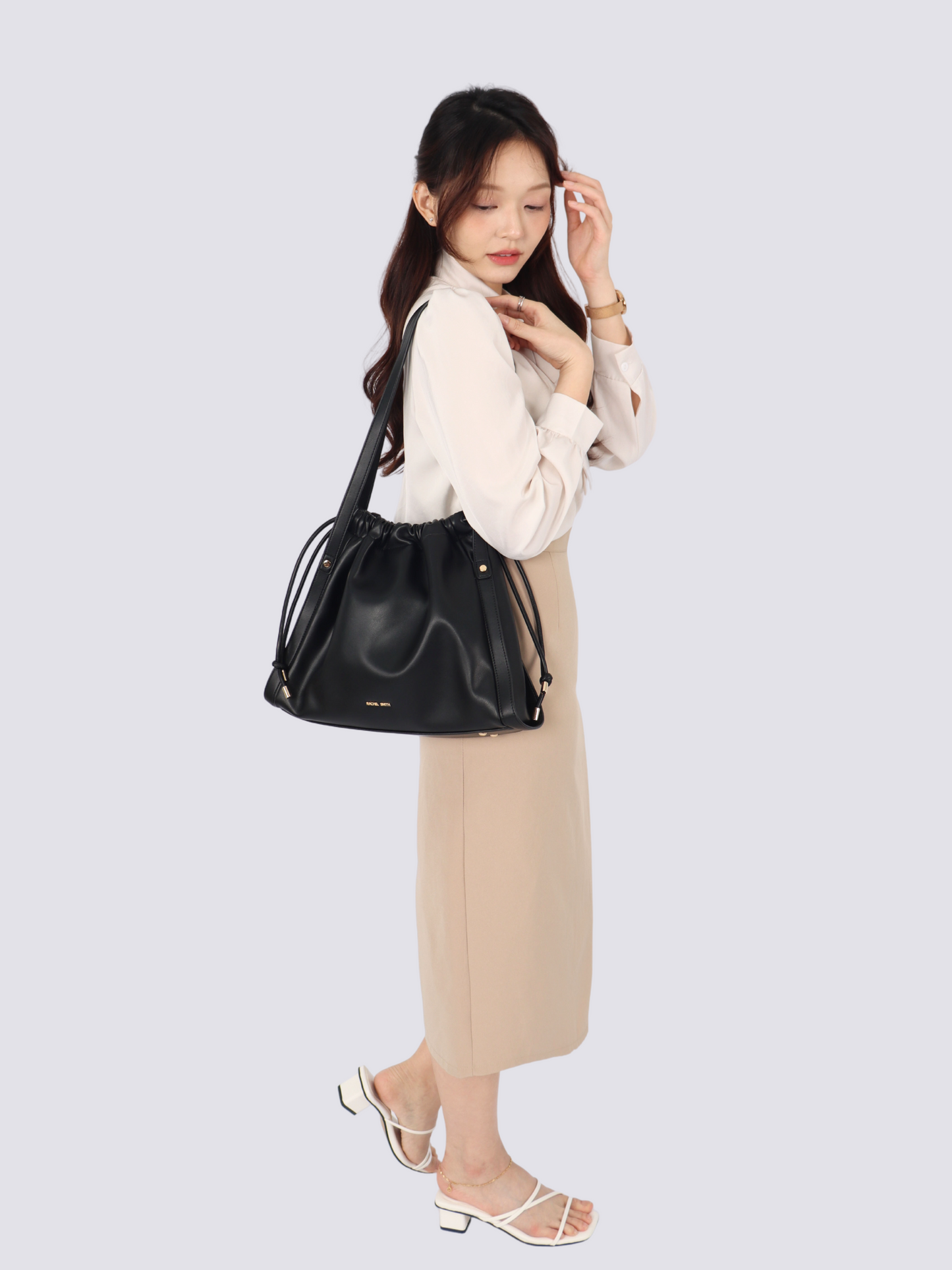 Jane Drawstring Tote Bag