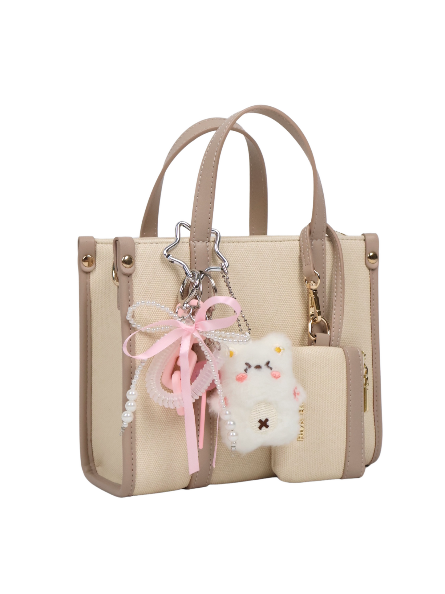 RS Pinky Bear Bag Charm