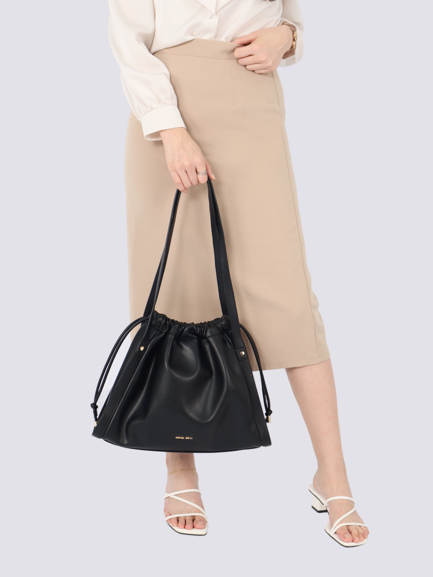 Jane Drawstring Tote Bag