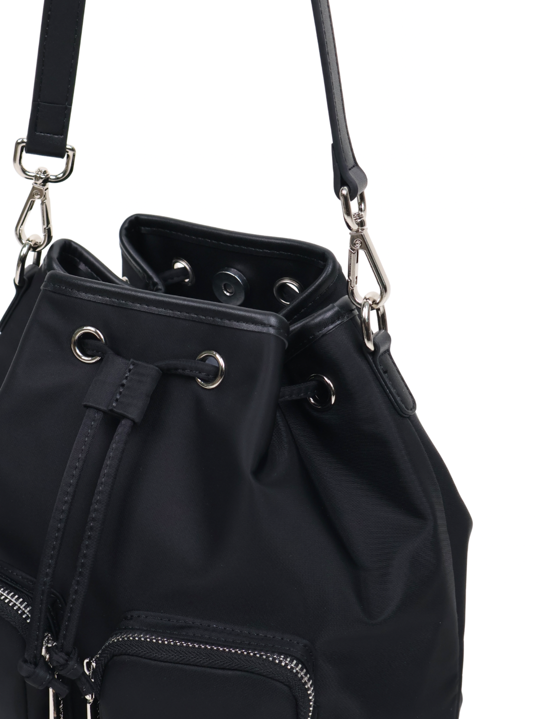 Debbie Nylon Bucket Bag