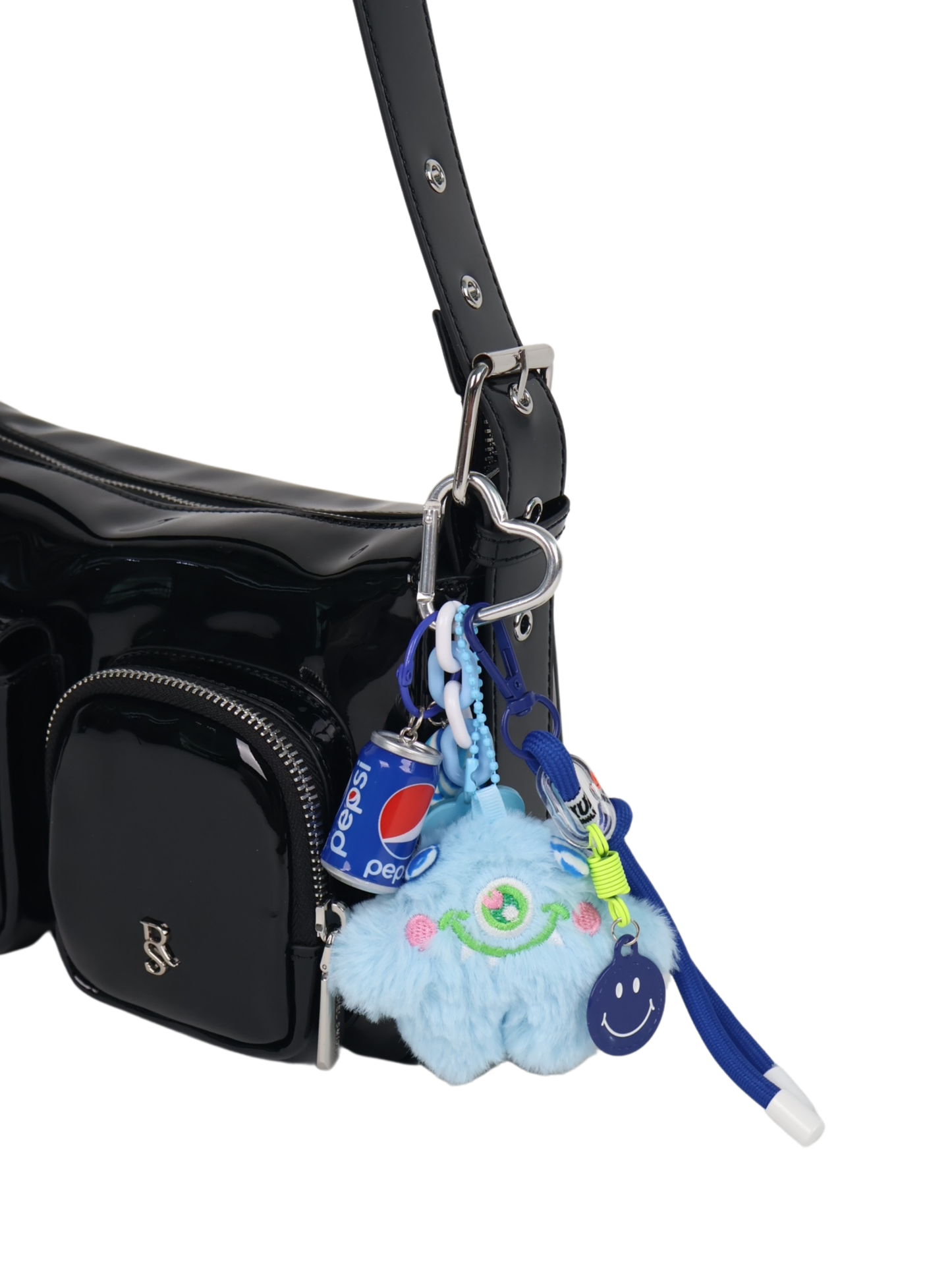 RS Blue Monster Bag Charm