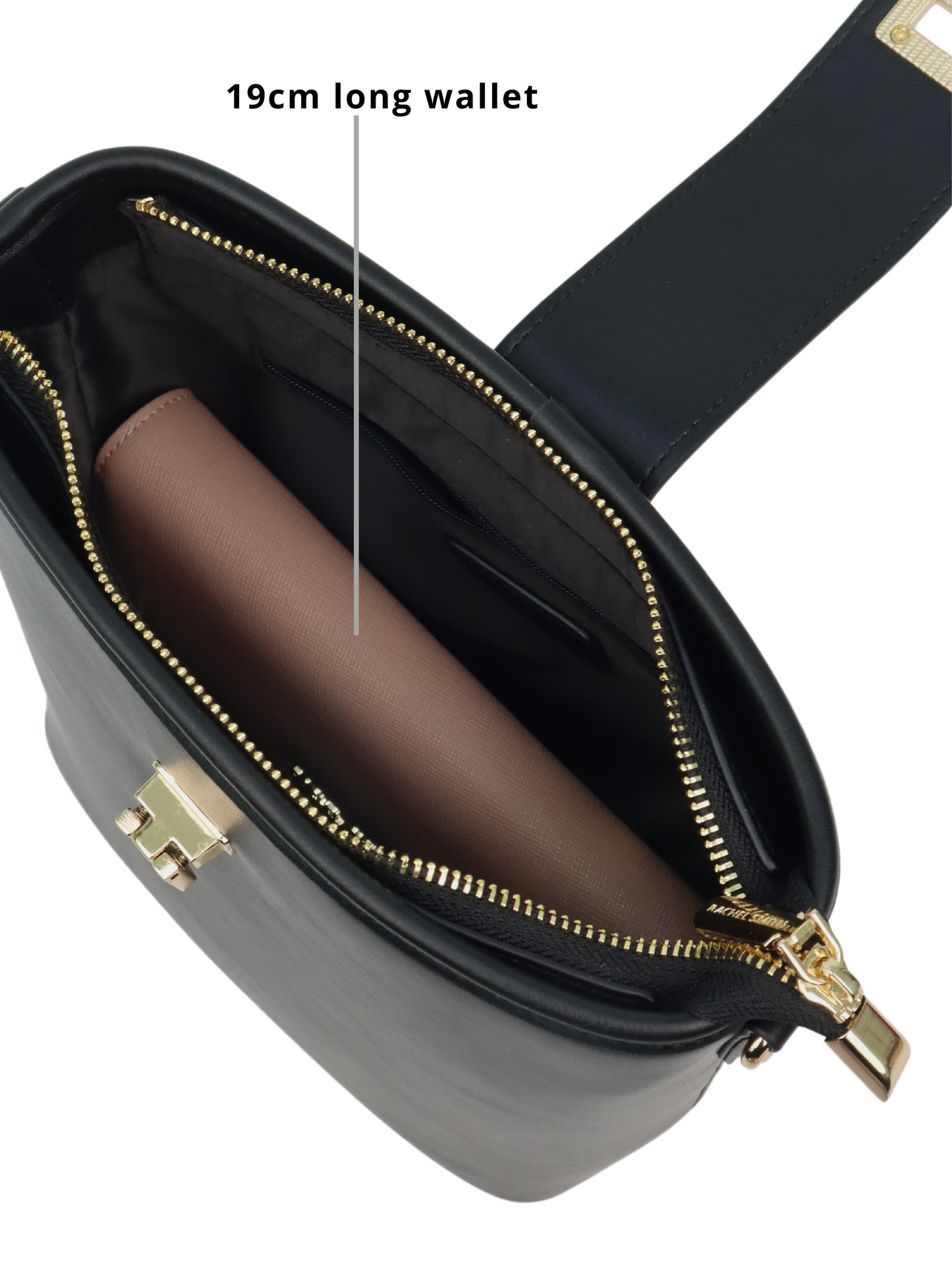 Molly Push-Lock Bucket Bag