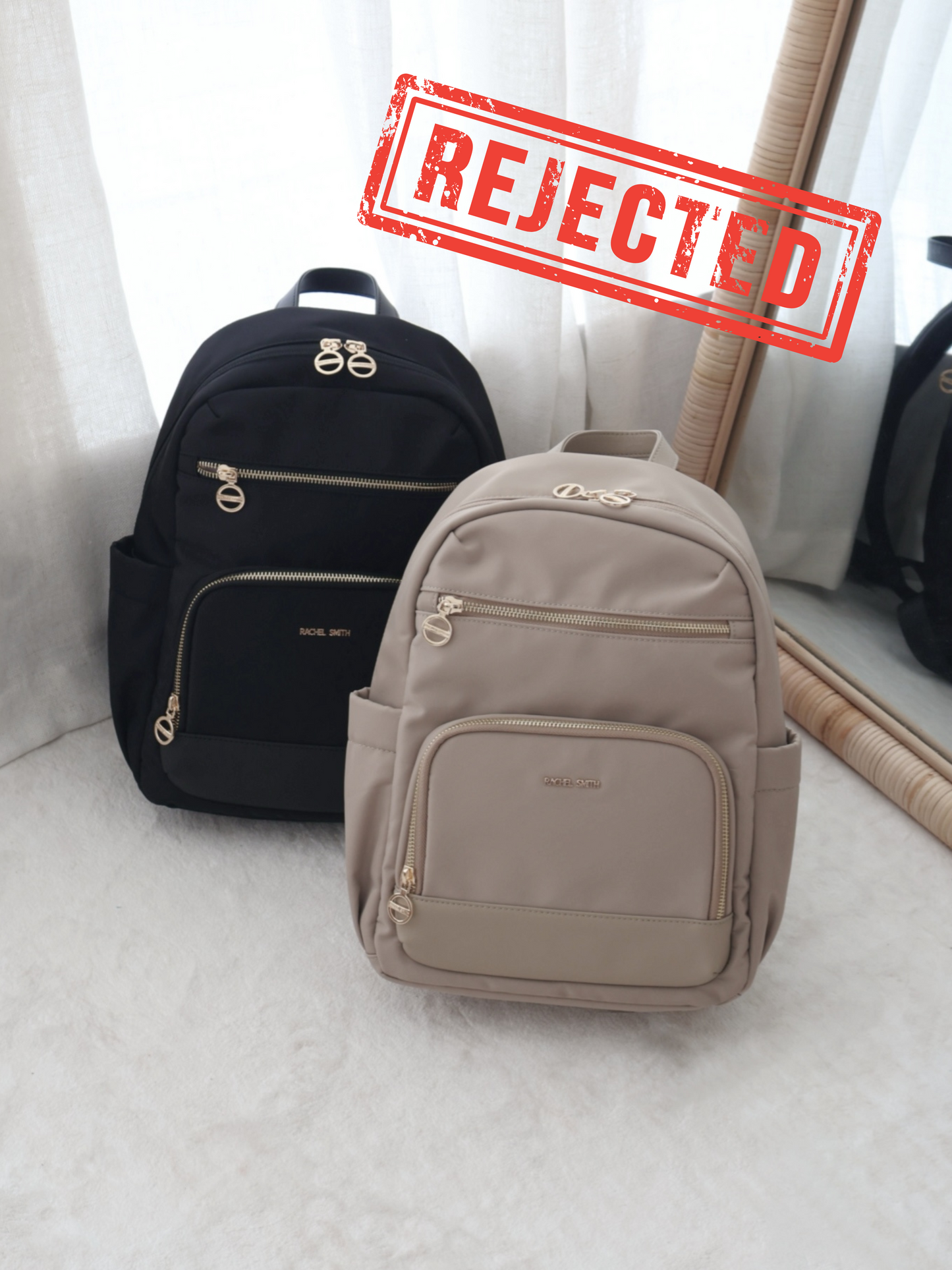 (Rejected Sales) Selina Medium Nylon Backpack