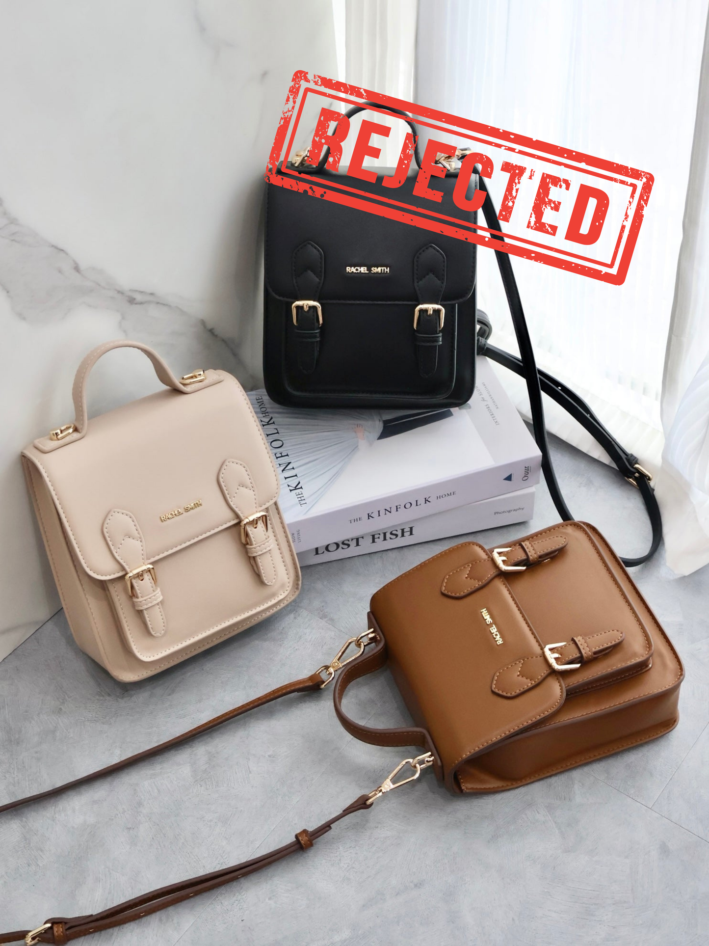 (Rejected Sales) Celia Vintage Mini Backpack