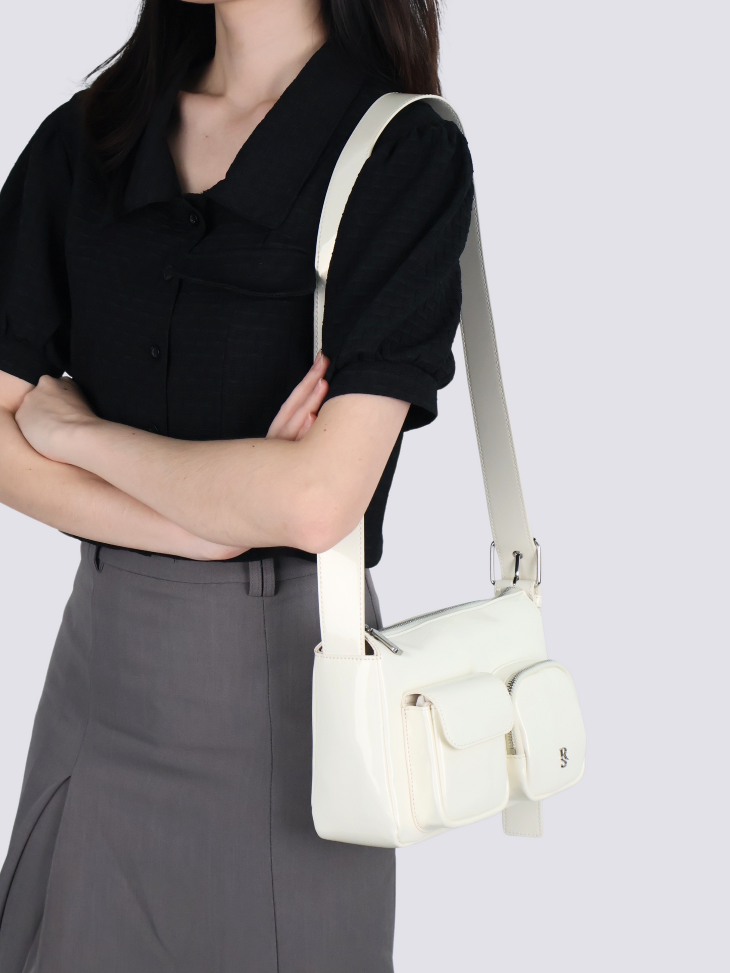 Jelly Glossy Pocket Bag