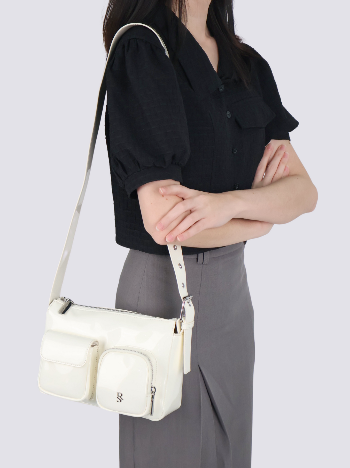 Jelly Glossy Pocket Bag