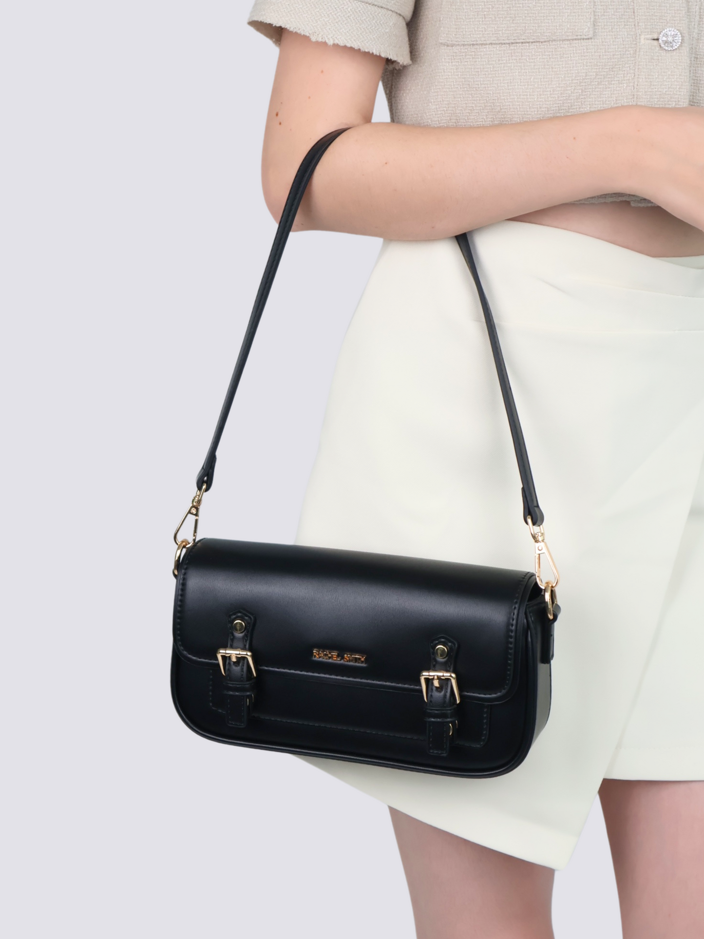 Venice Baguette Crossbody Bag