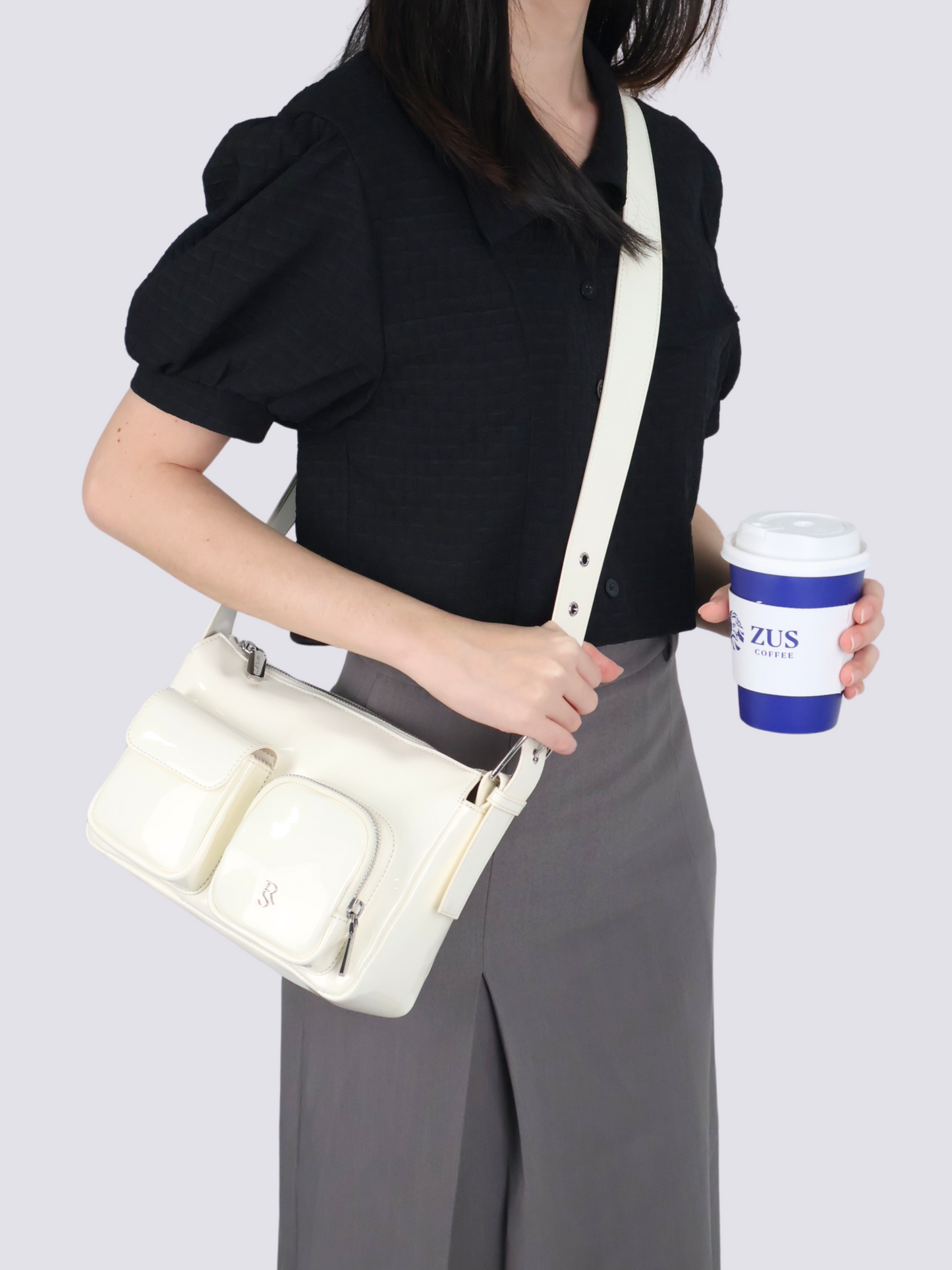 Jelly Glossy Pocket Bag