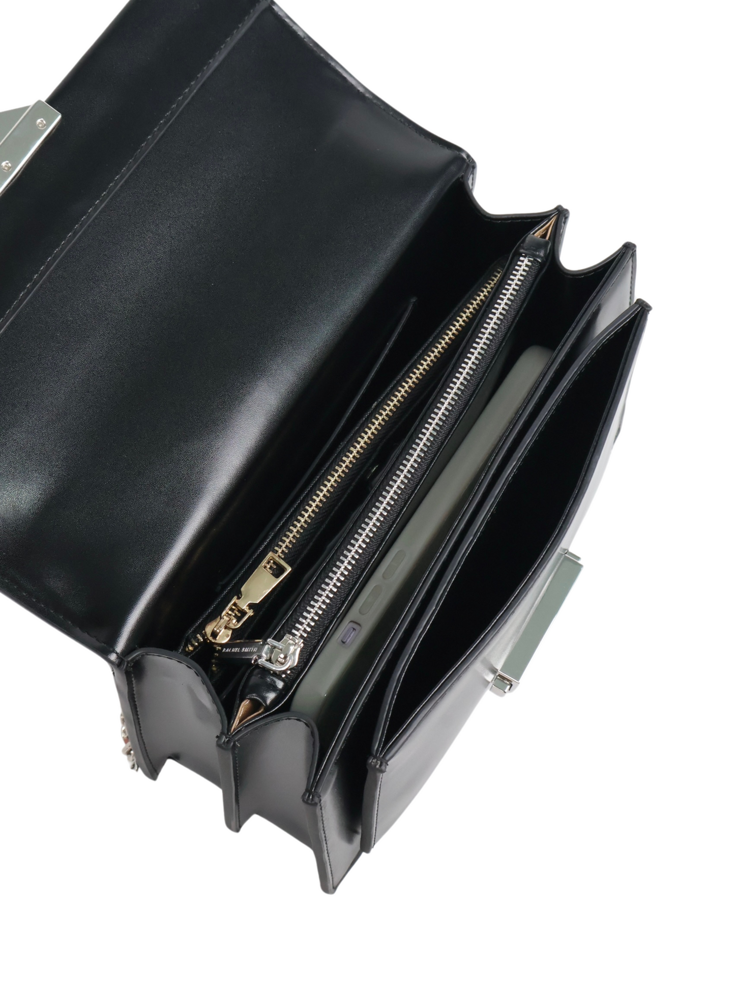 Carolyn Push-Lock Crossbody Sling Bag