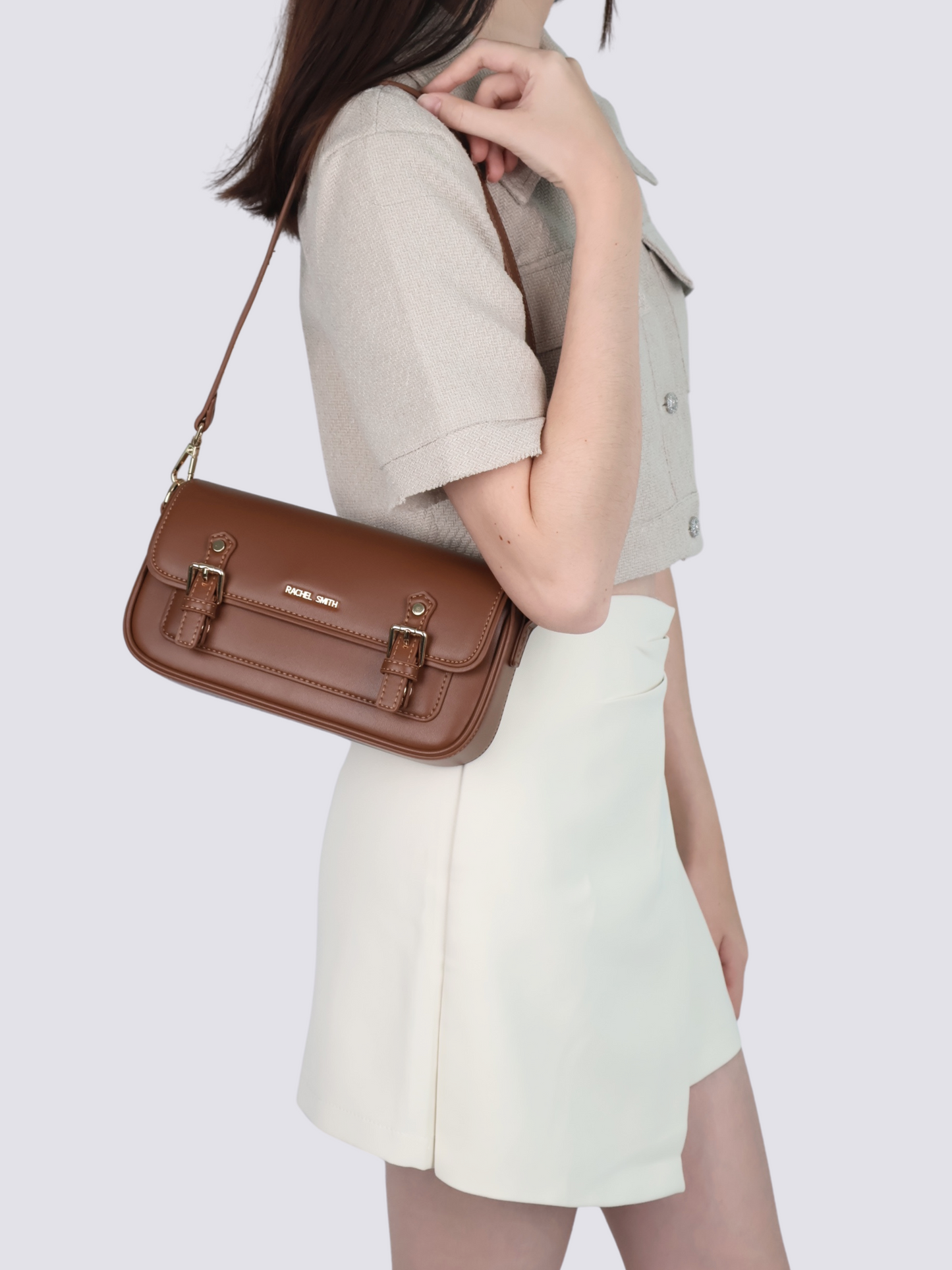 Venice Baguette Crossbody Bag