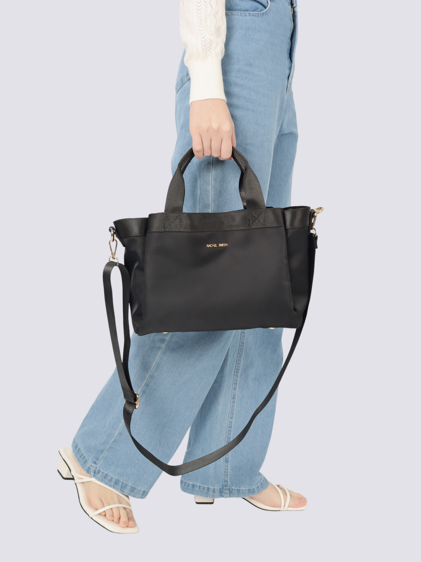Denise Nylon Multi-Purpose Tote Bag
