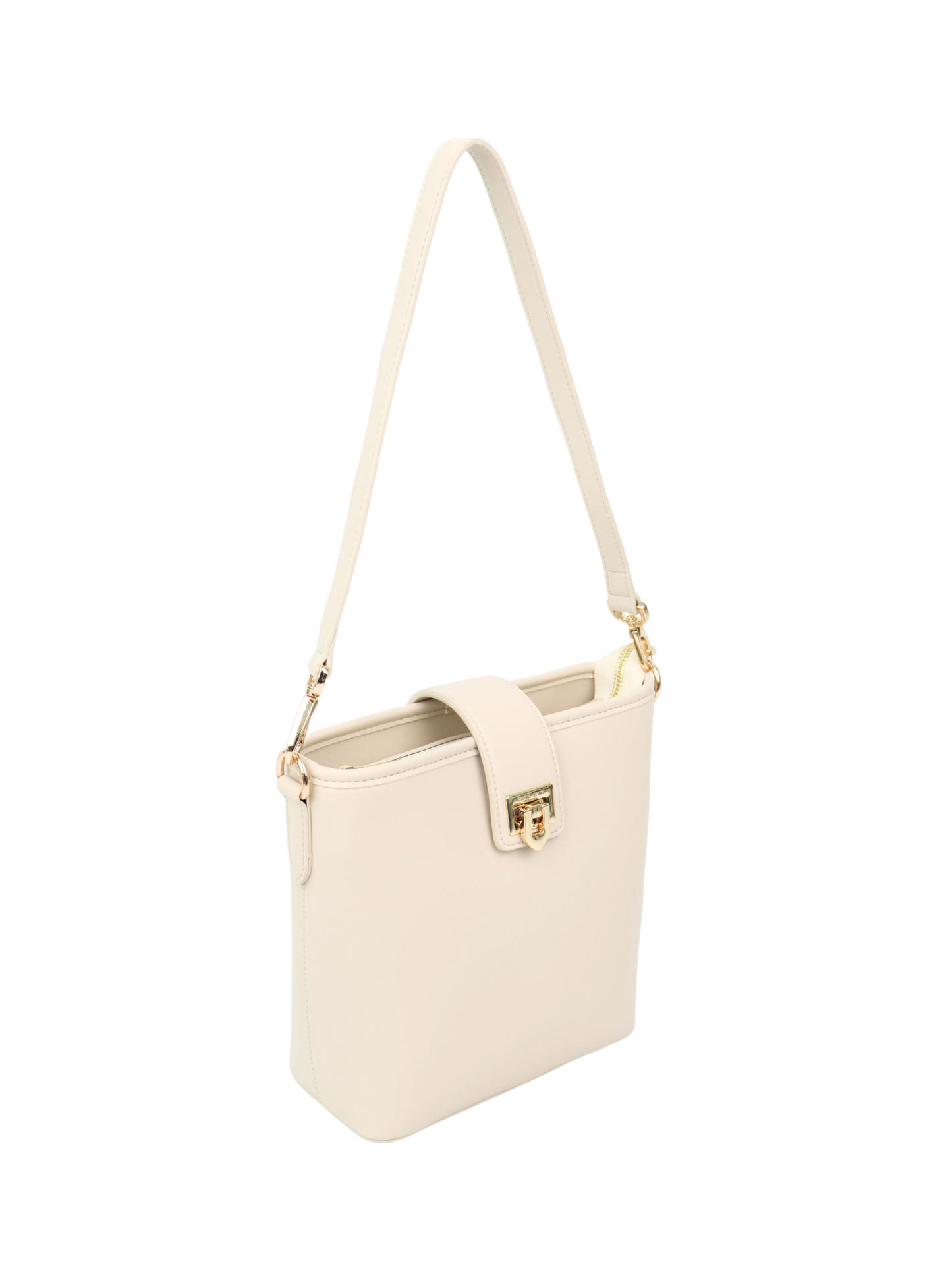 Molly Push-Lock Bucket Bag