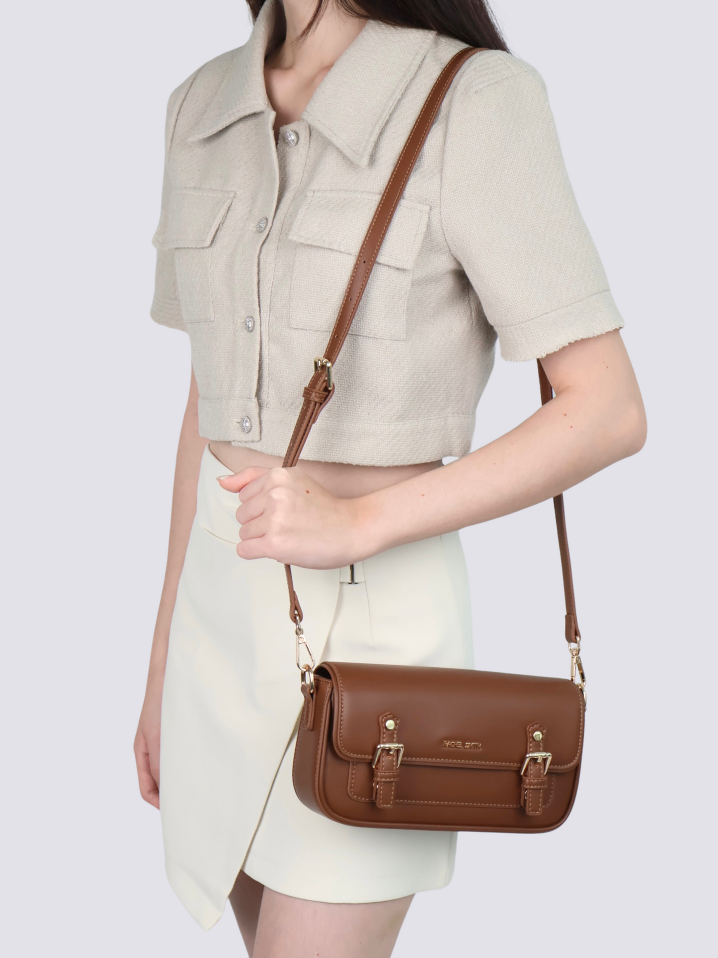 Venice Baguette Crossbody Bag