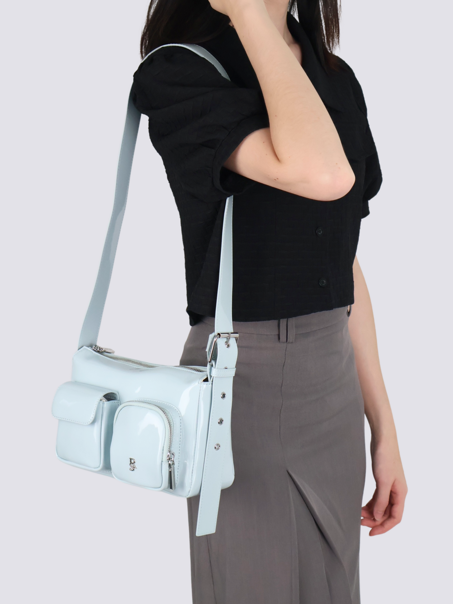 Jelly Glossy Pocket Bag