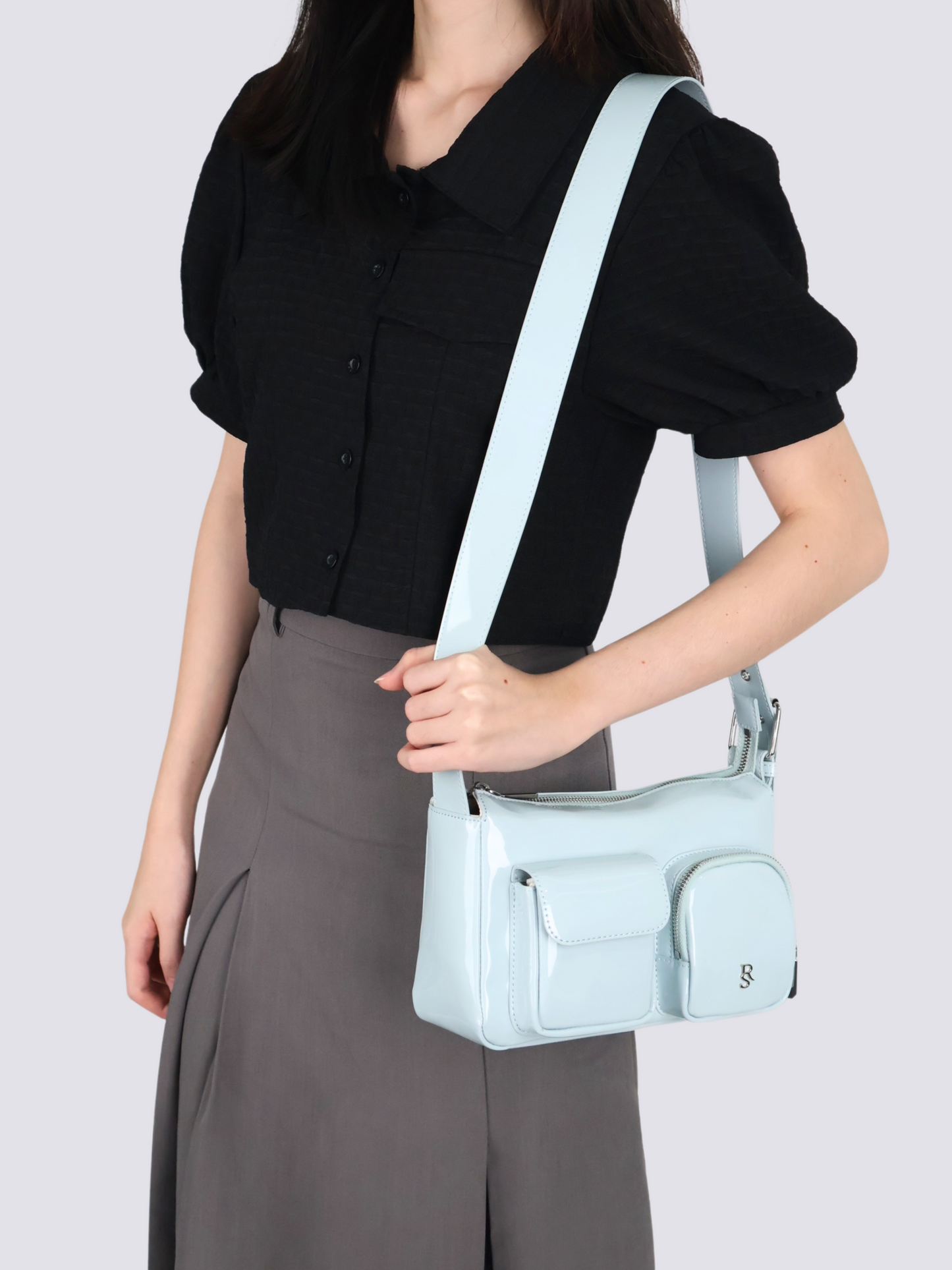 Jelly Glossy Pocket Bag