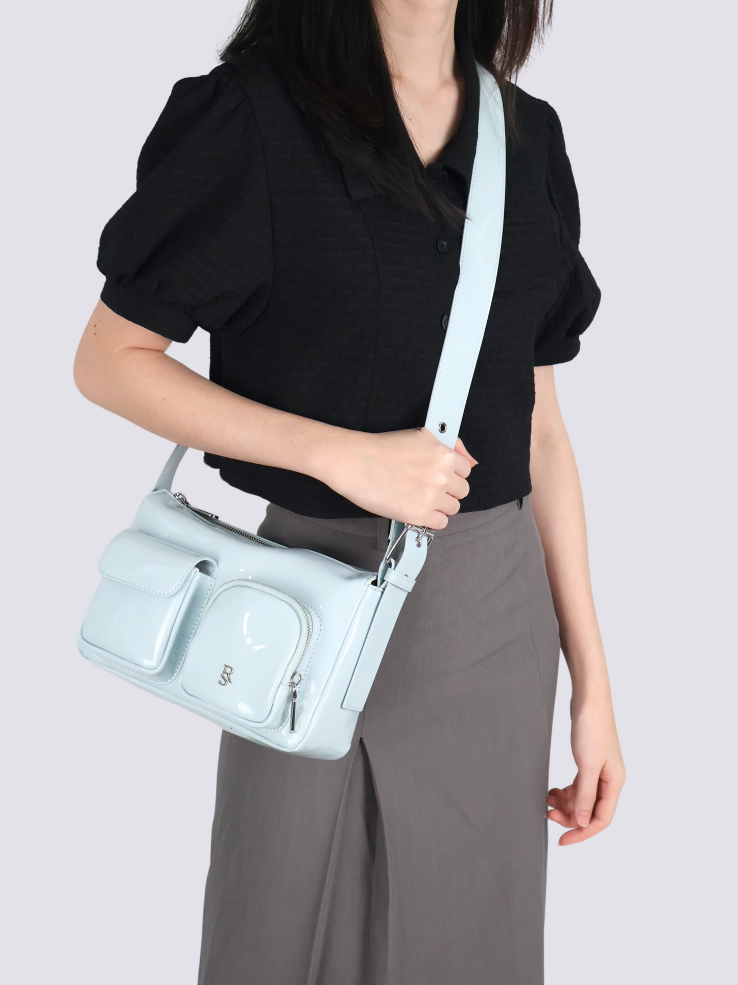 Jelly Glossy Pocket Bag