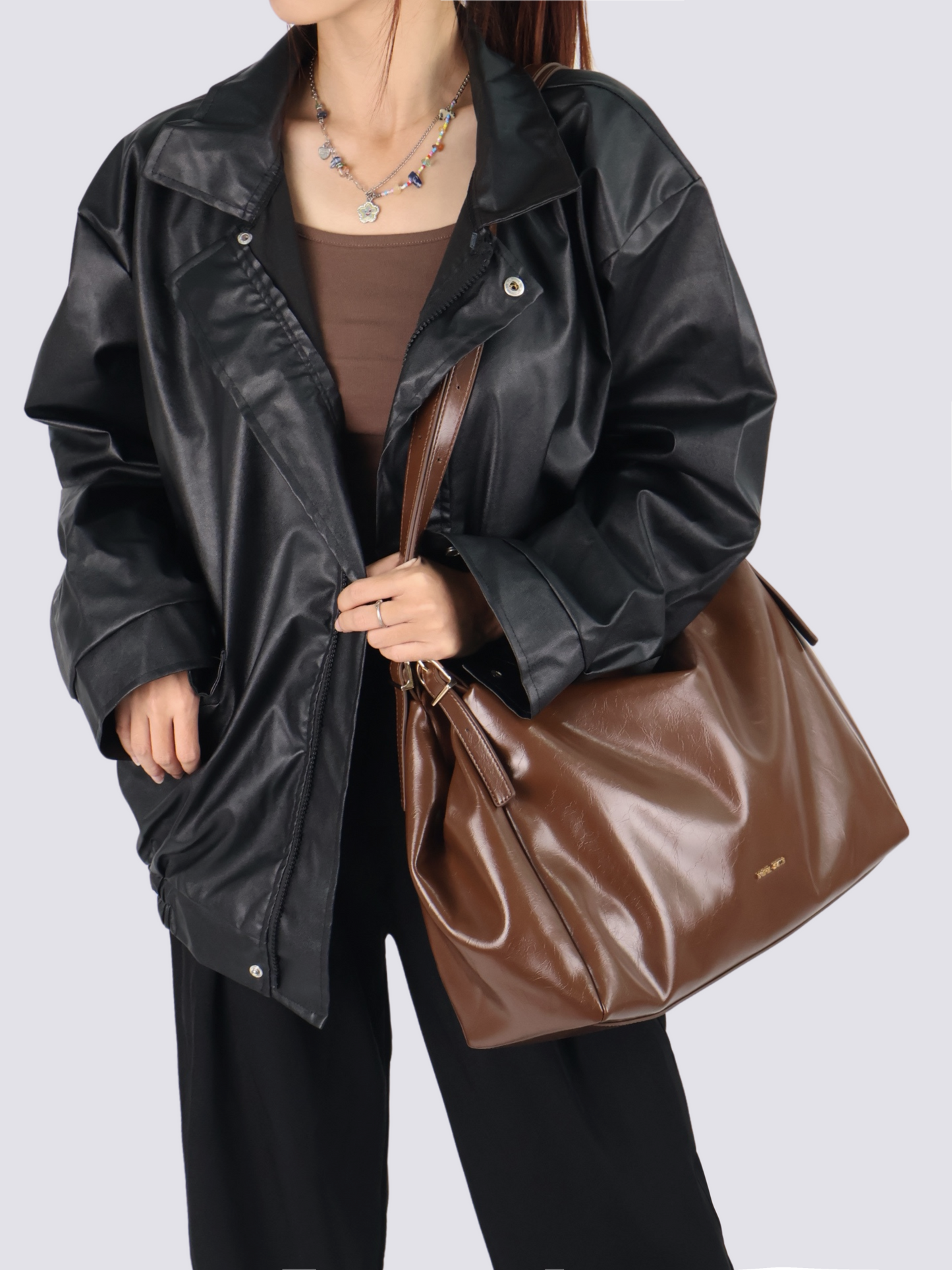 Jovane Slouchy Tote Bag