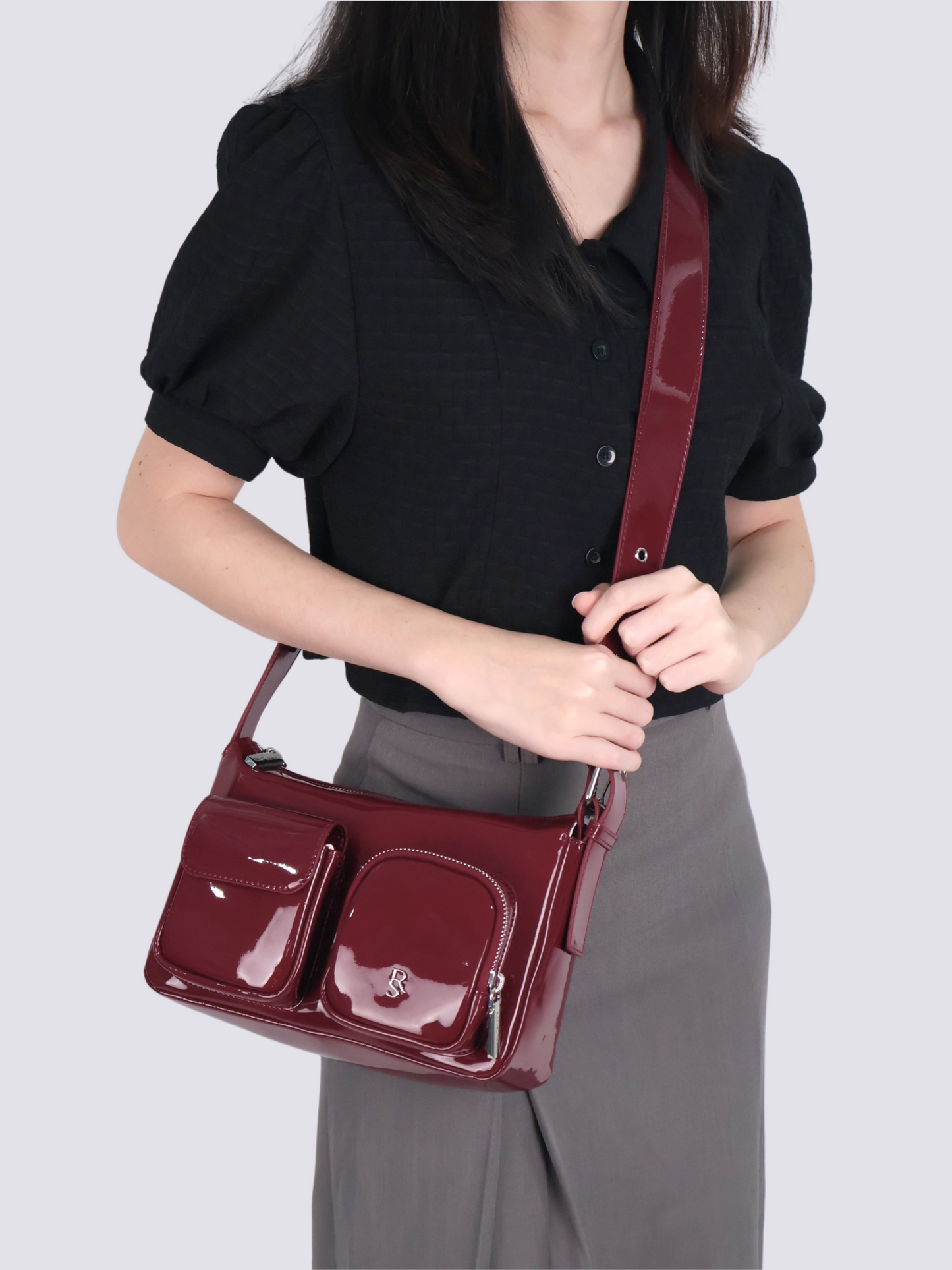 Jelly Glossy Pocket Bag