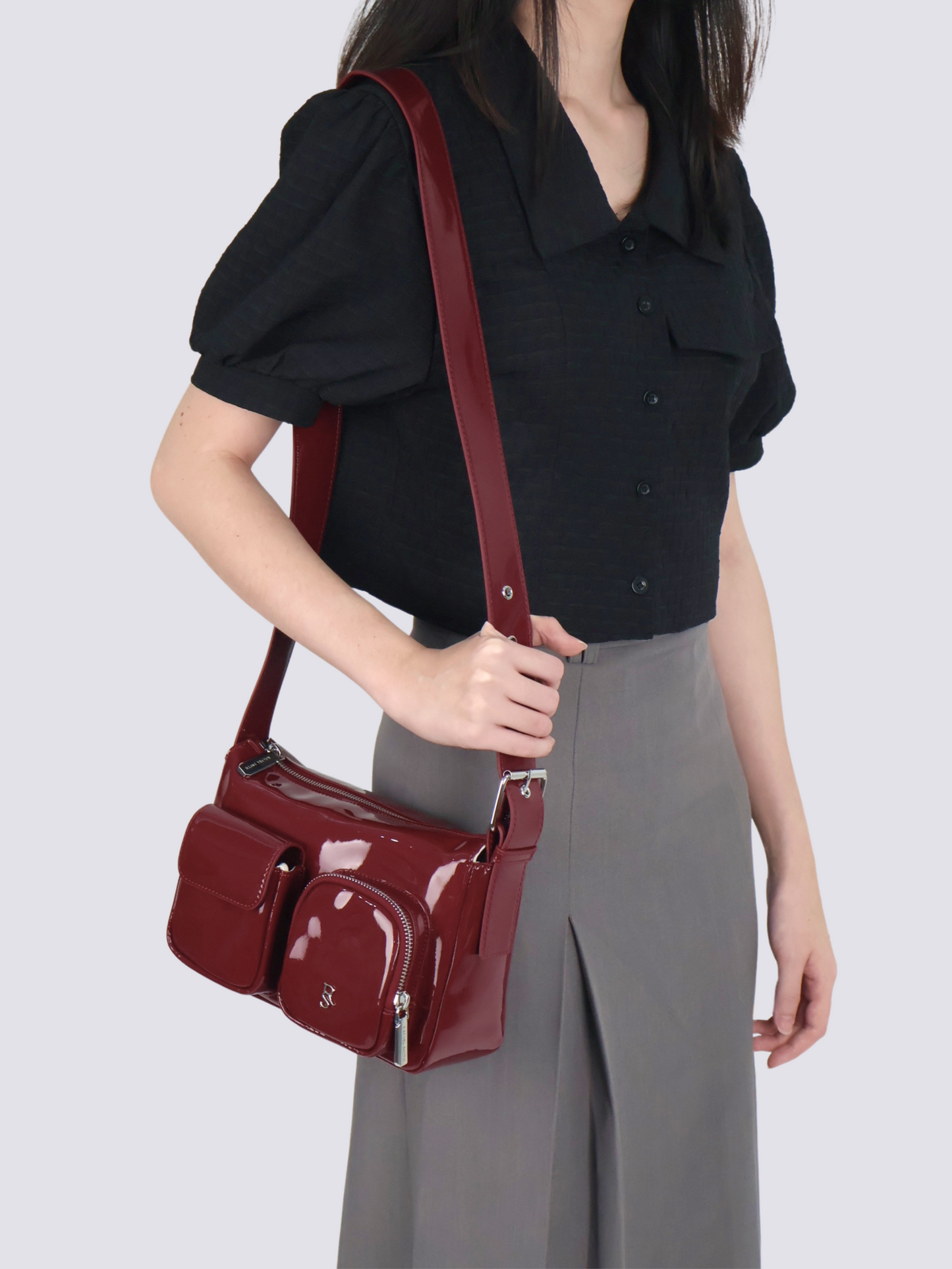 Jelly Glossy Pocket Bag