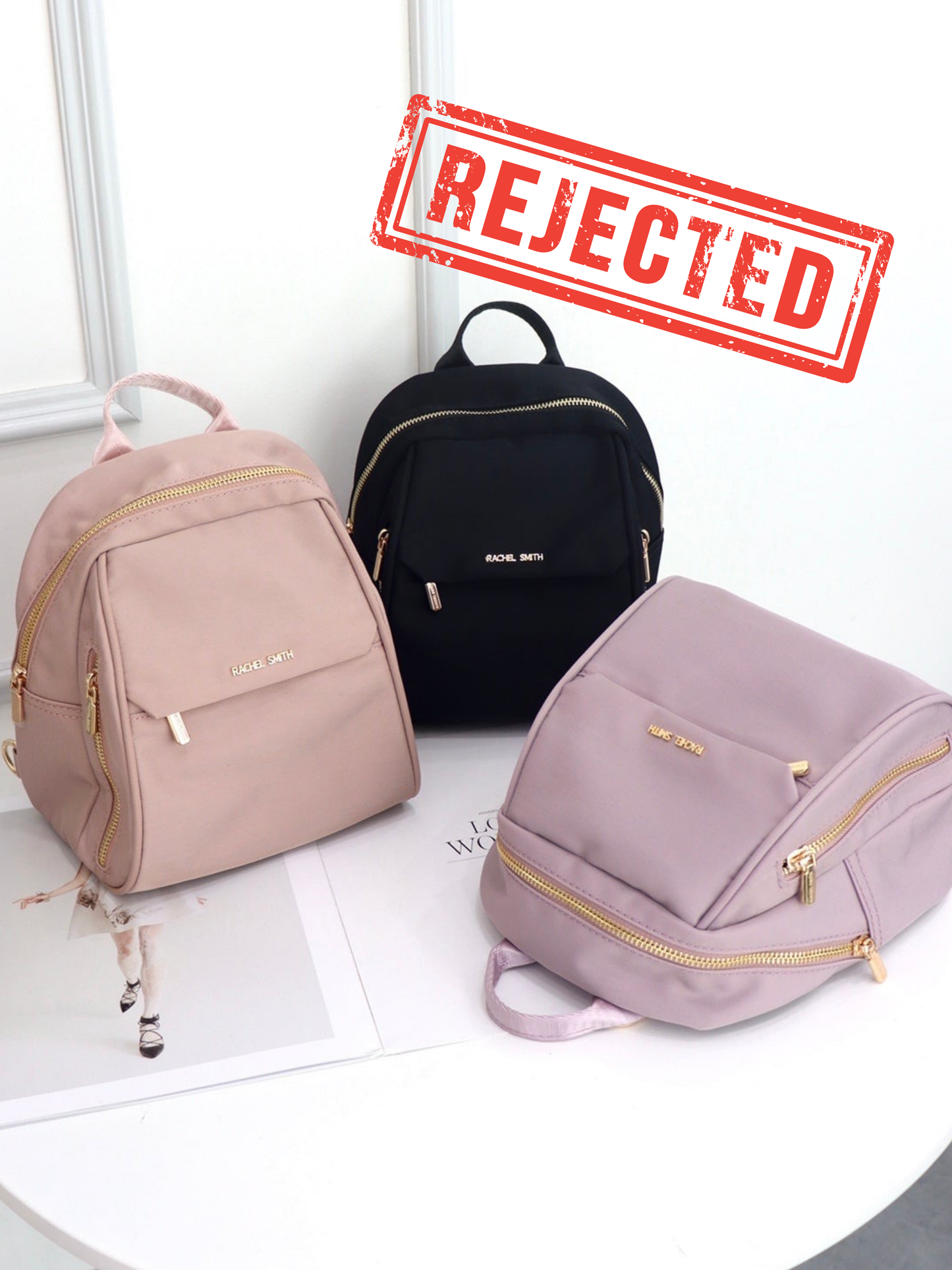 (Rejected Sales) Daisy Mini Nylon Backpack