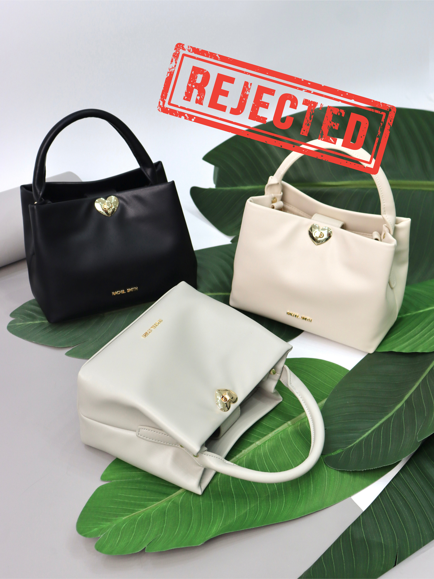 (Rejected Sales) Dolla Turn-Lock Bucket Bag