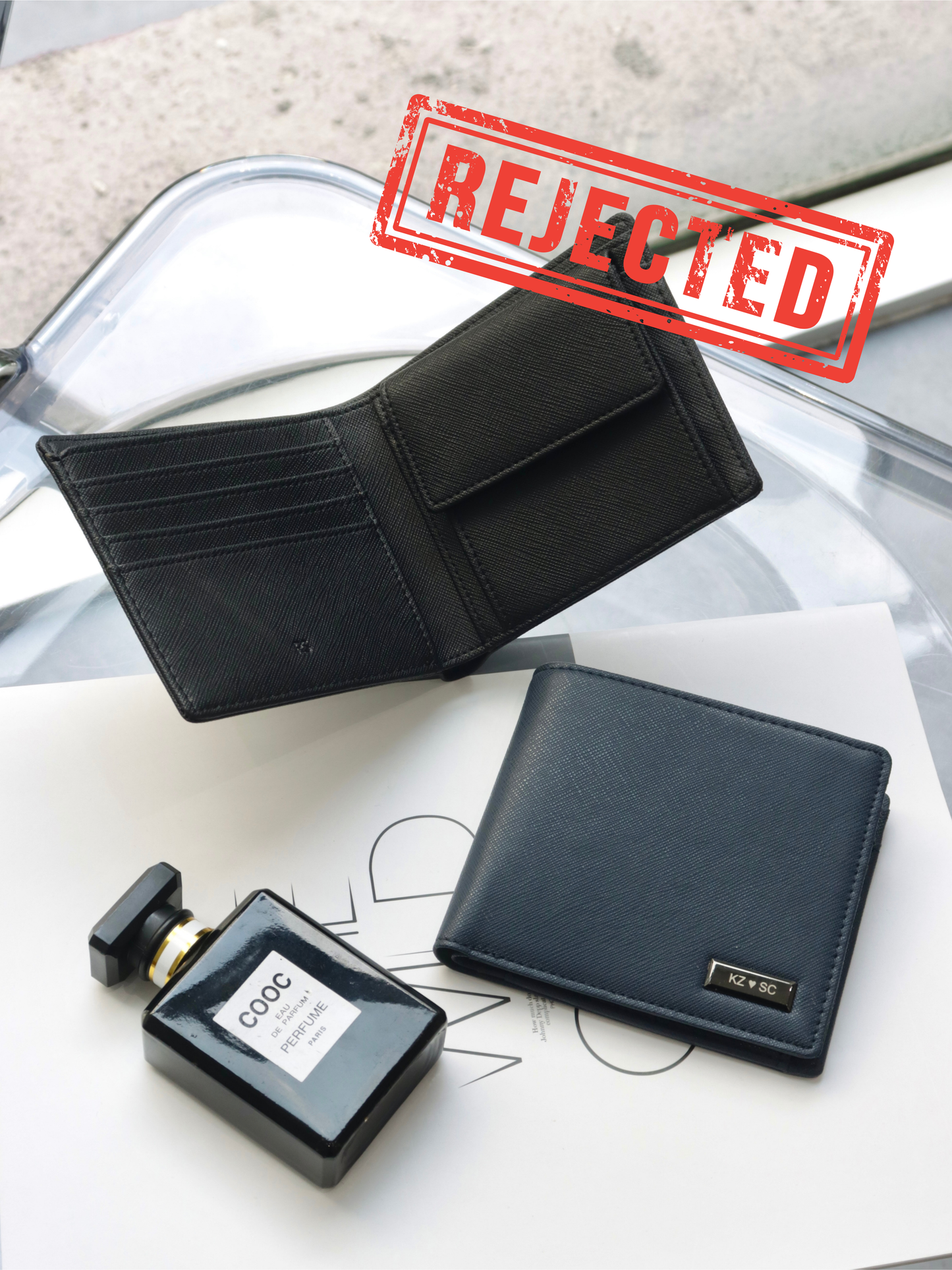 (Rejected Sales) Eddie 2.0 Men Wallet With Coin Pocket