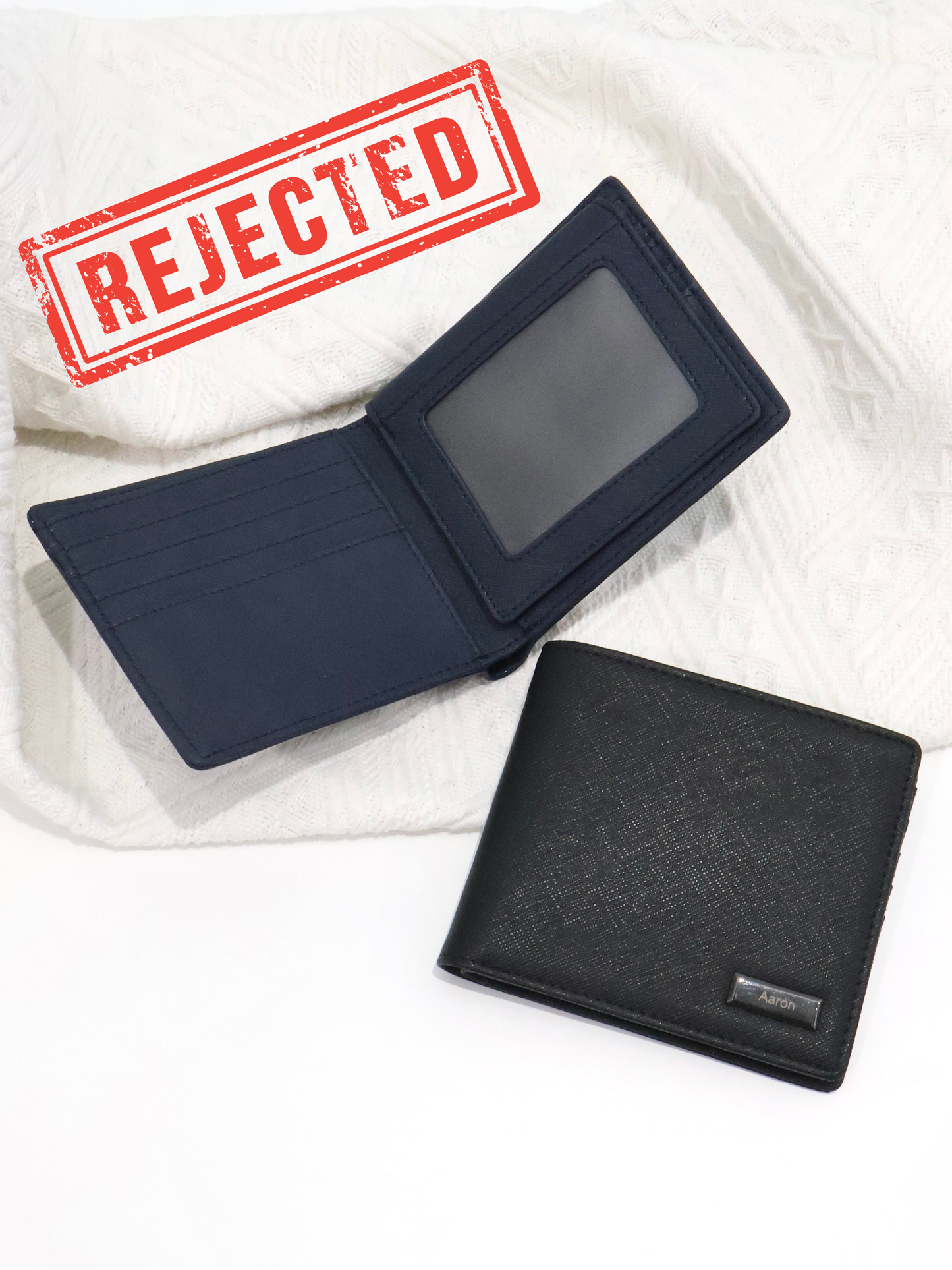 (Rejected Sales) Elvis Flap-Up Men's Wallet