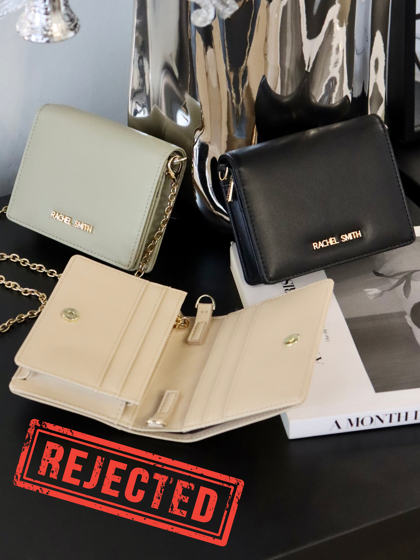 (Rejected Sales) Eve Mini Flap Short Wallet