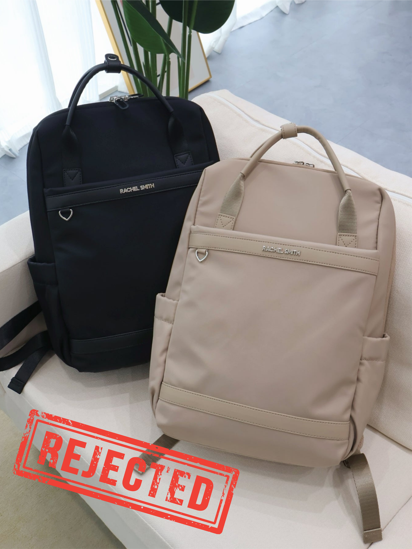 (Rejected Sales) Fanny Nylon Backpack