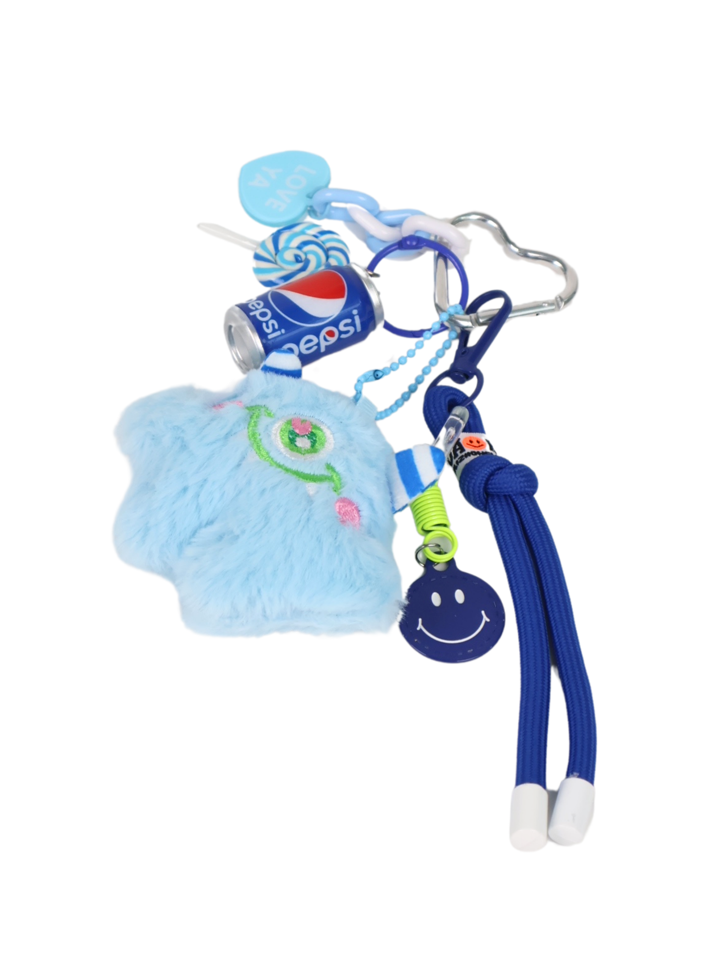RS Blue Monster Bag Charm