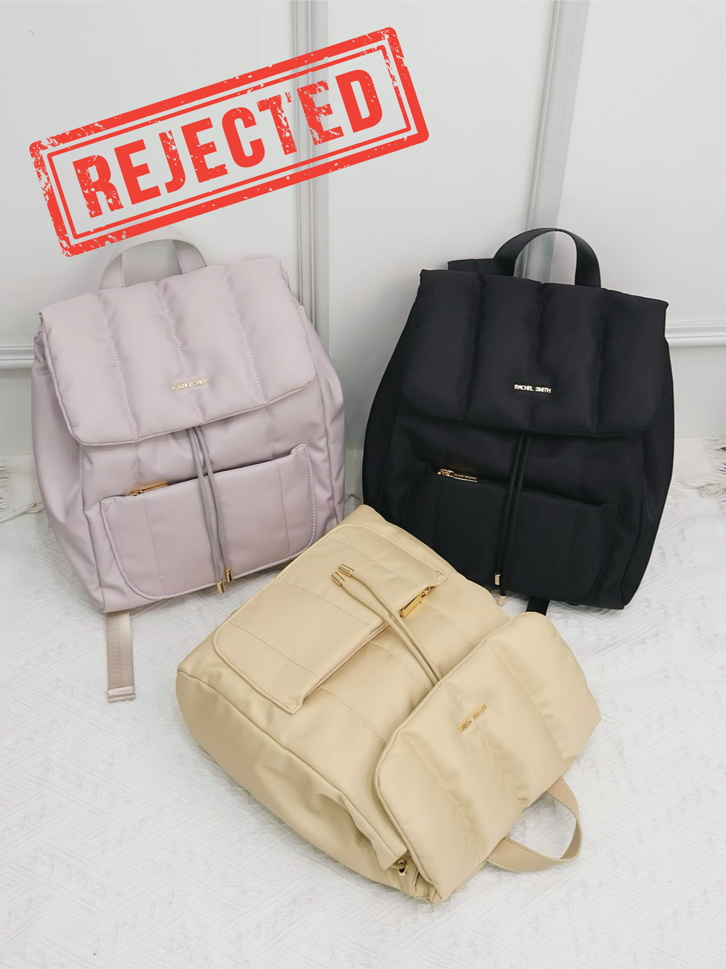 (Rejected Sales) Hazel Puffer Backpack