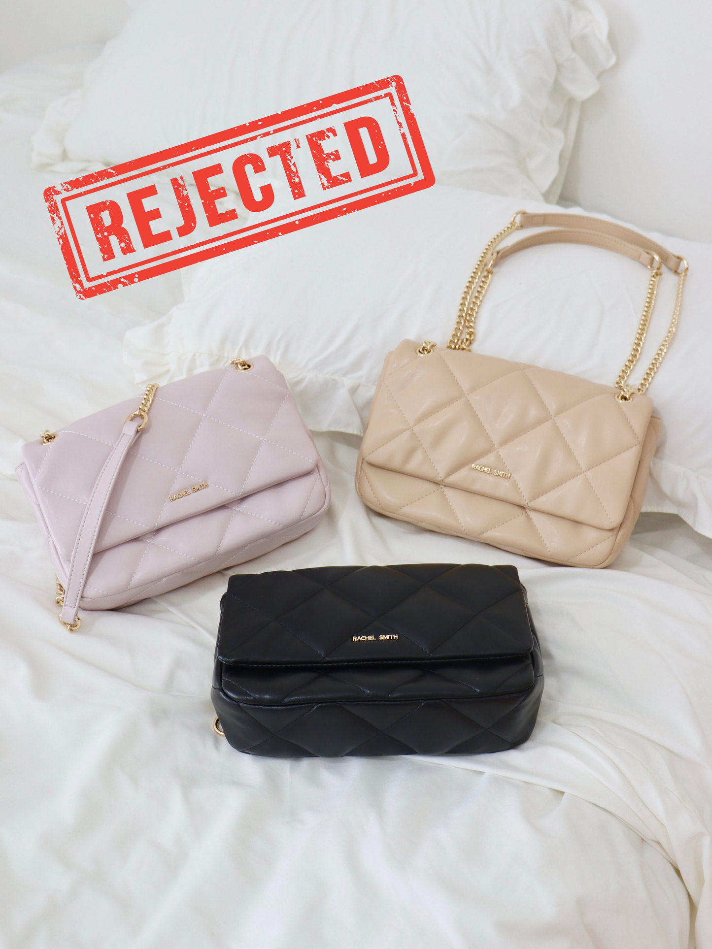 (Rejected Sales) Janice Quilted Crossbody Bag
