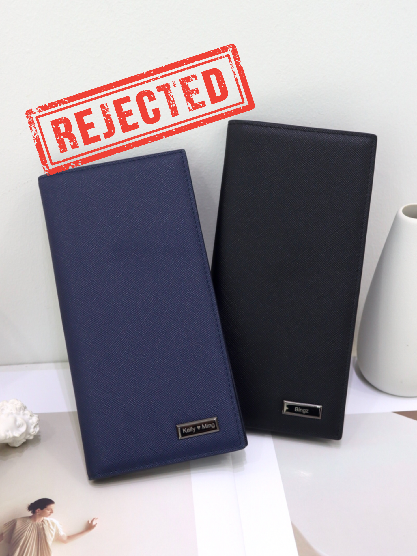 (Rejected Sales) Joel Unisex Long Wallet 2.0