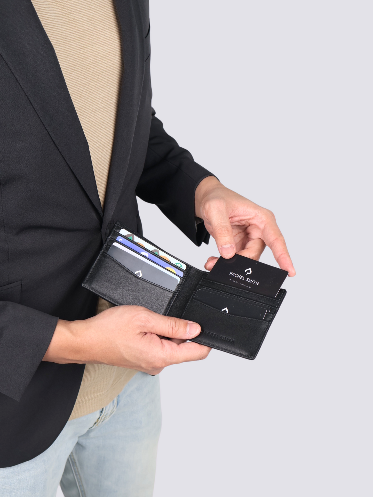 Eden Genuine Leather 10 card Slots Wallet