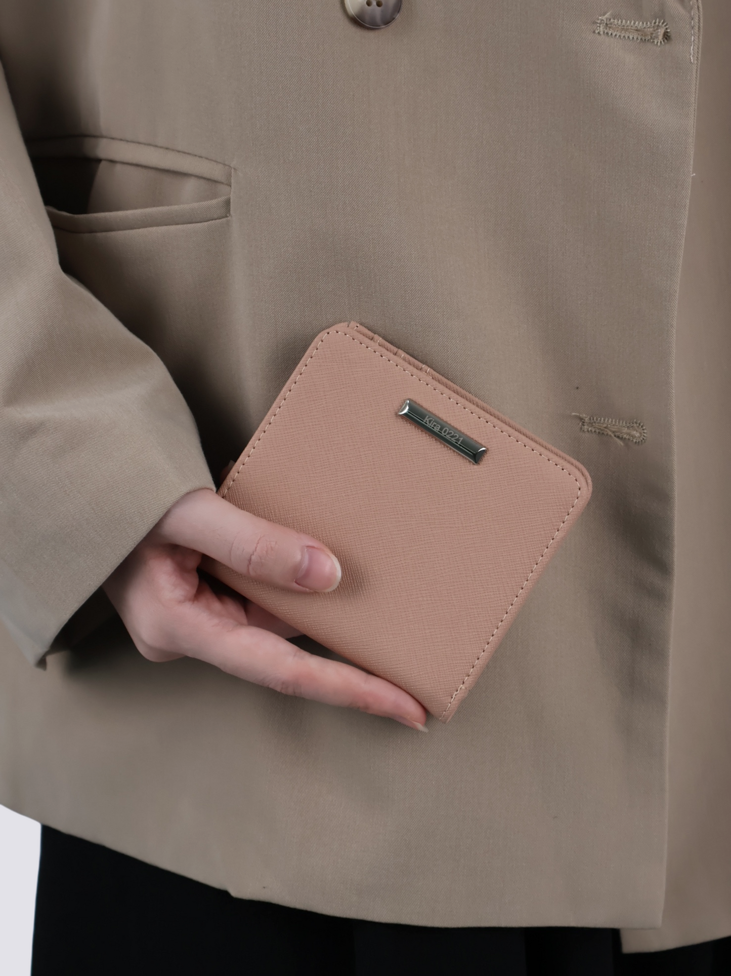 Kira Snap Button Short Wallet