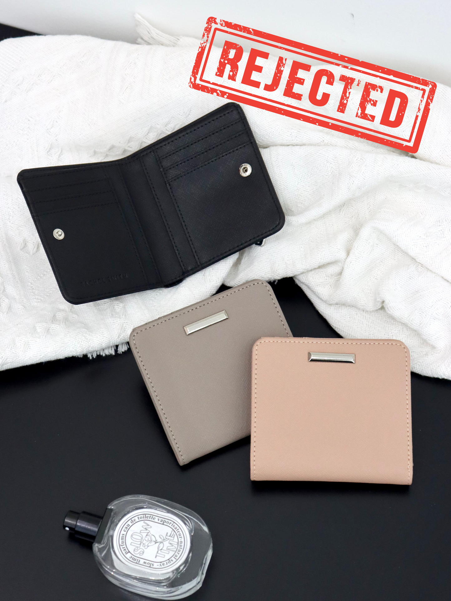 (Rejected Sales) Kira Snap Button Short Wallet