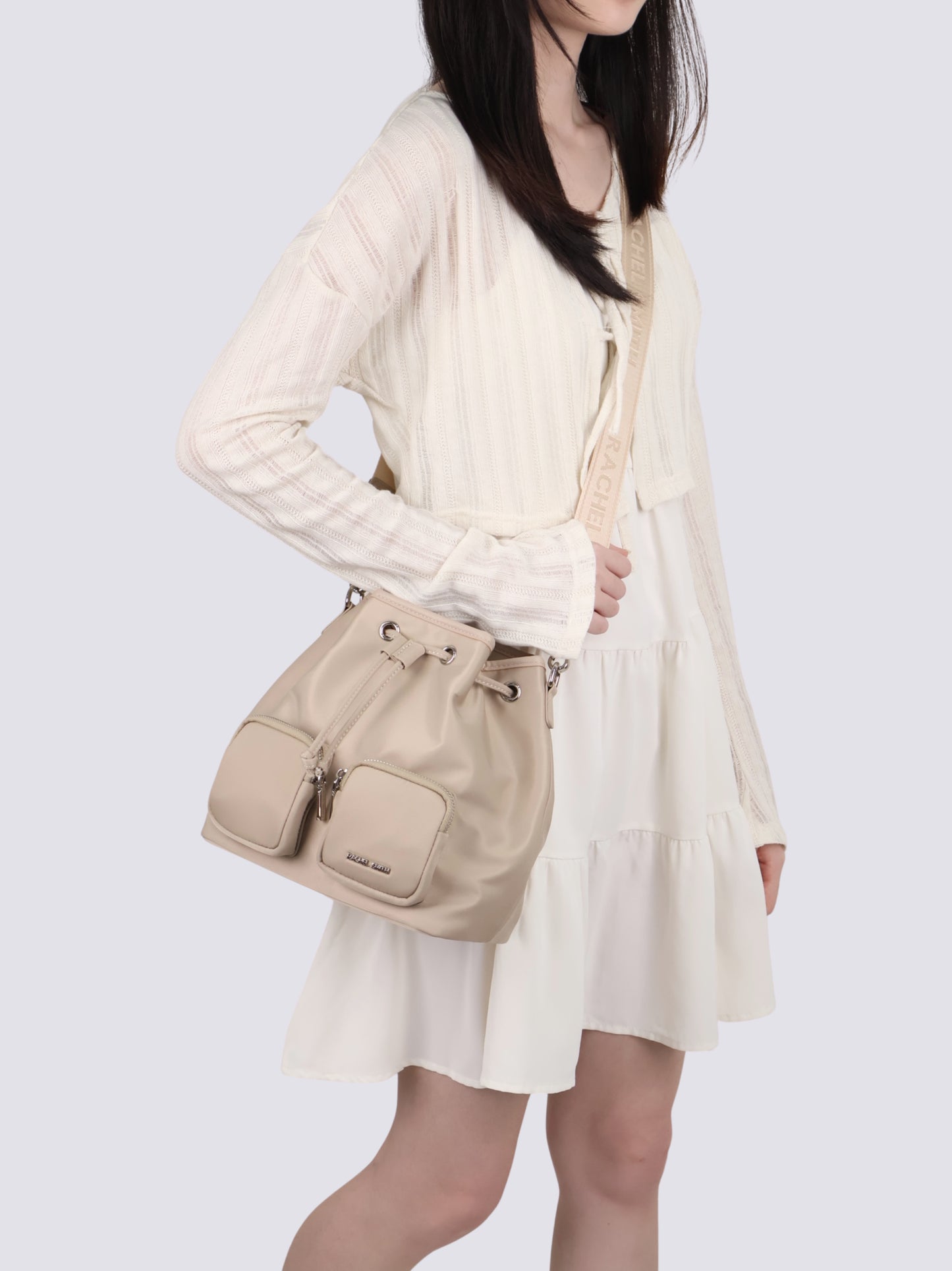 Debbie Nylon Bucket Bag