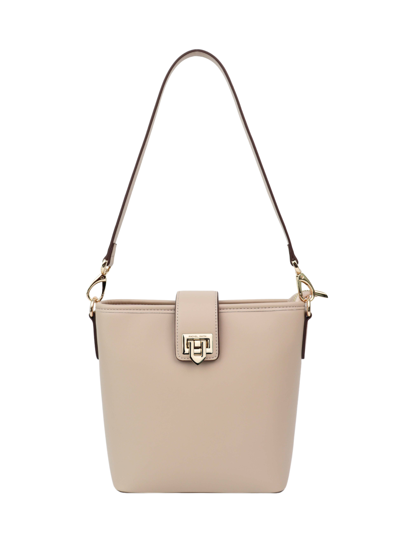 Molly Push-Lock Bucket Bag